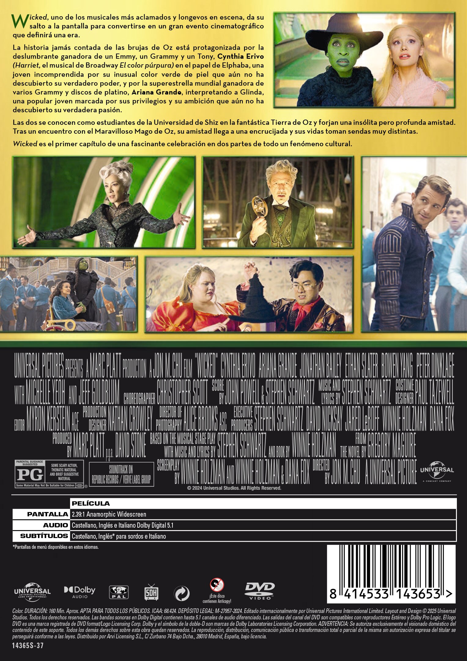 Wicked: Parte 1 (DVD) 2