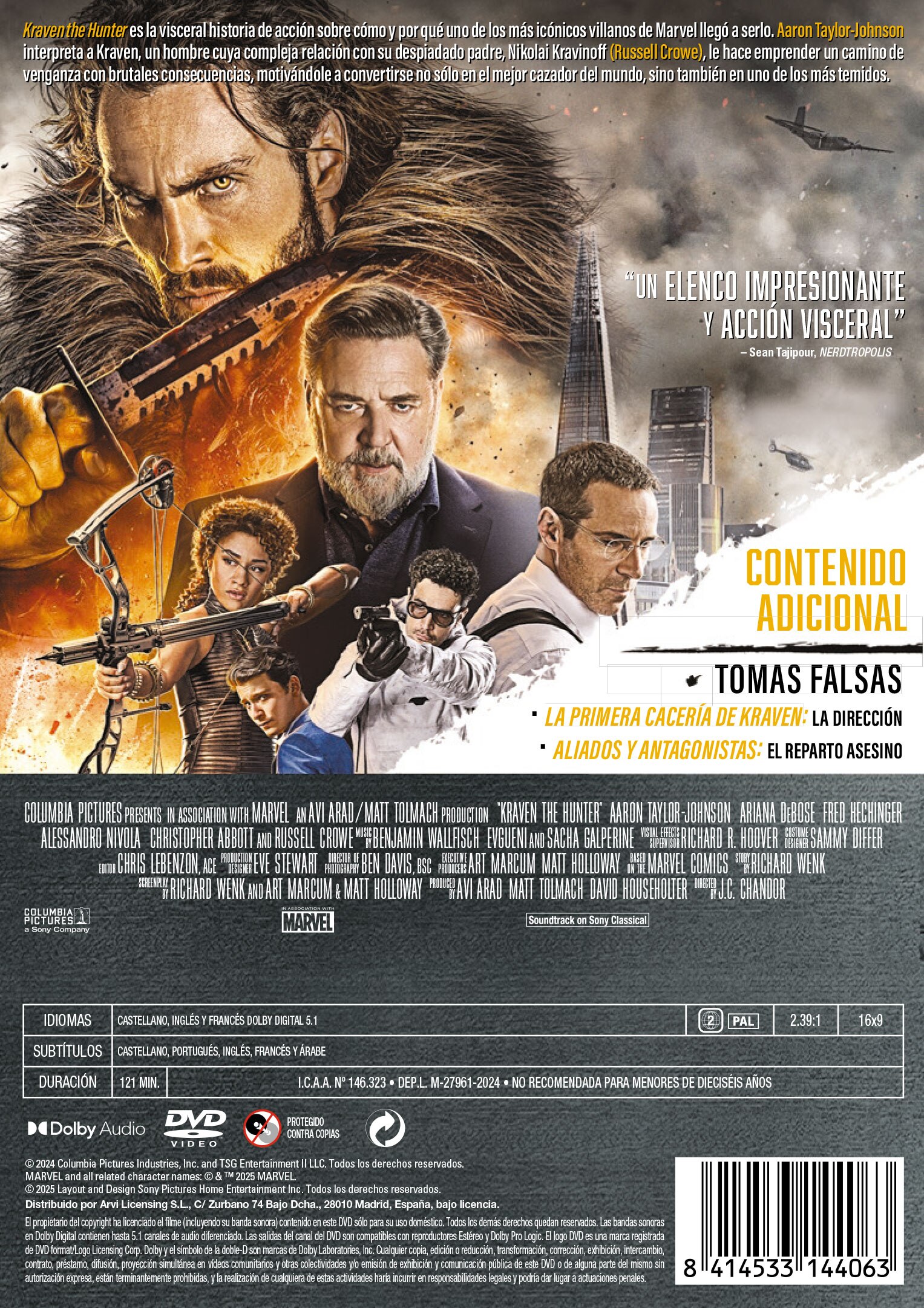 Kraven the Hunter (DVD) 2