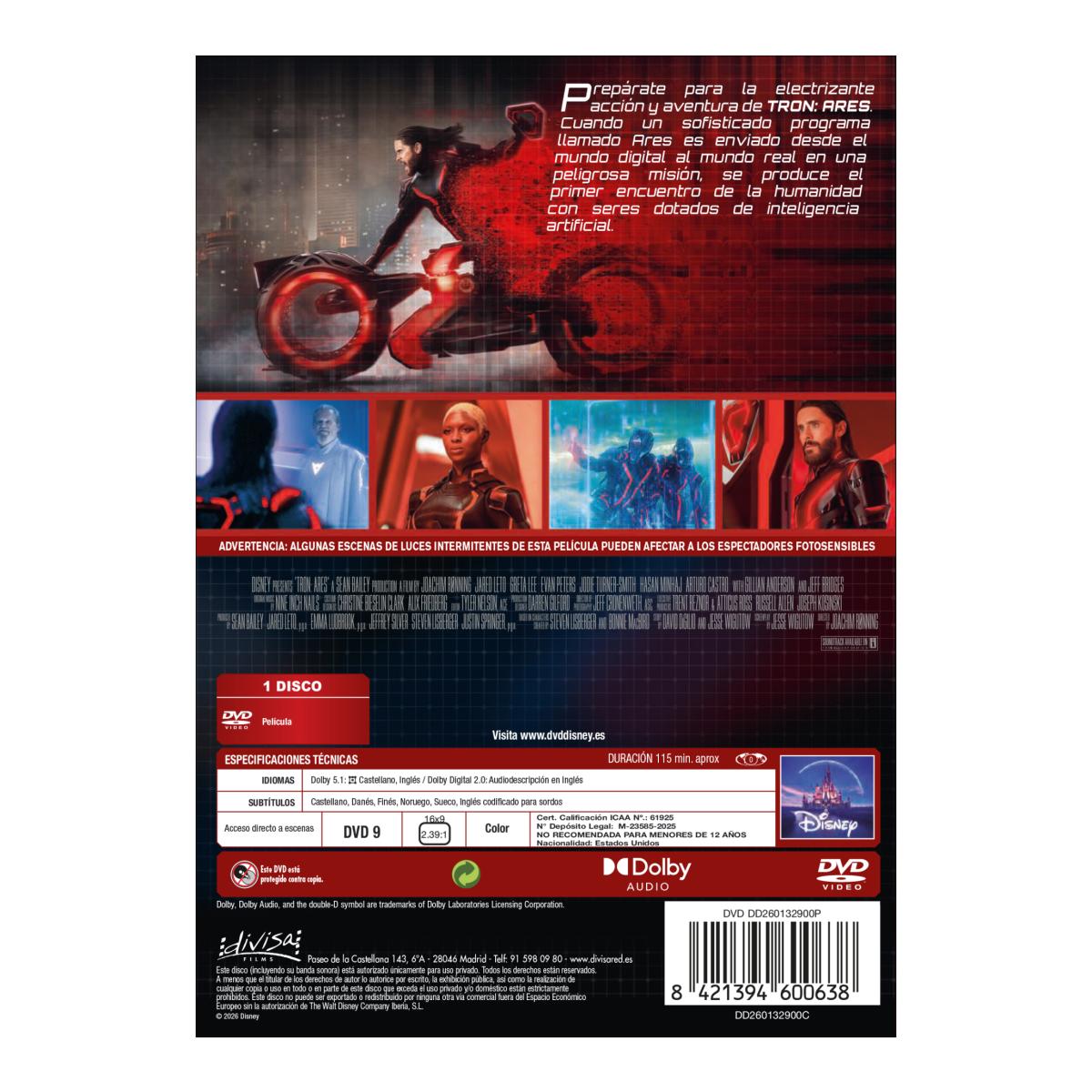 Tron Ares (DVD) 2