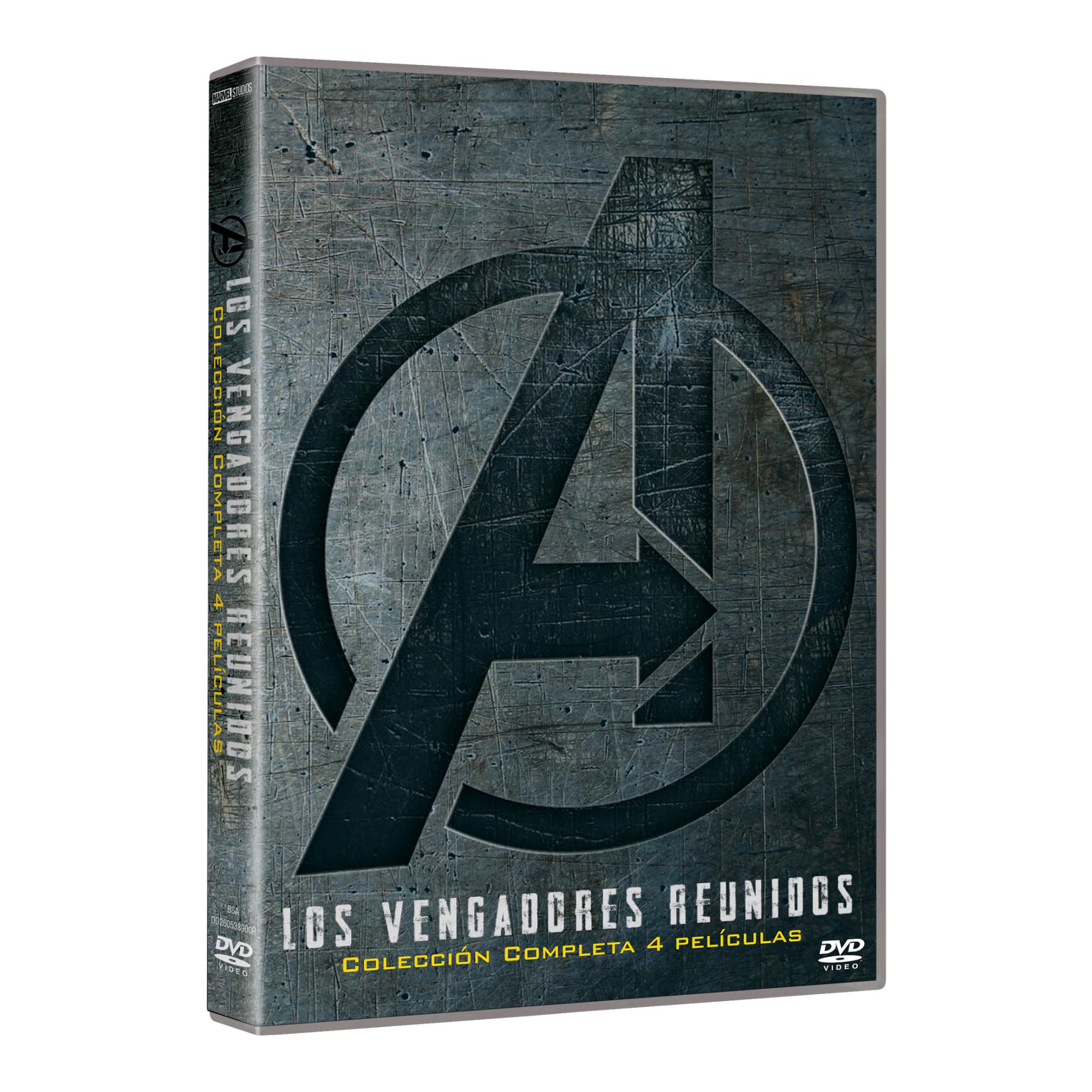 Imagen 0 de Vengadores: Colección 4 películas (DVD)