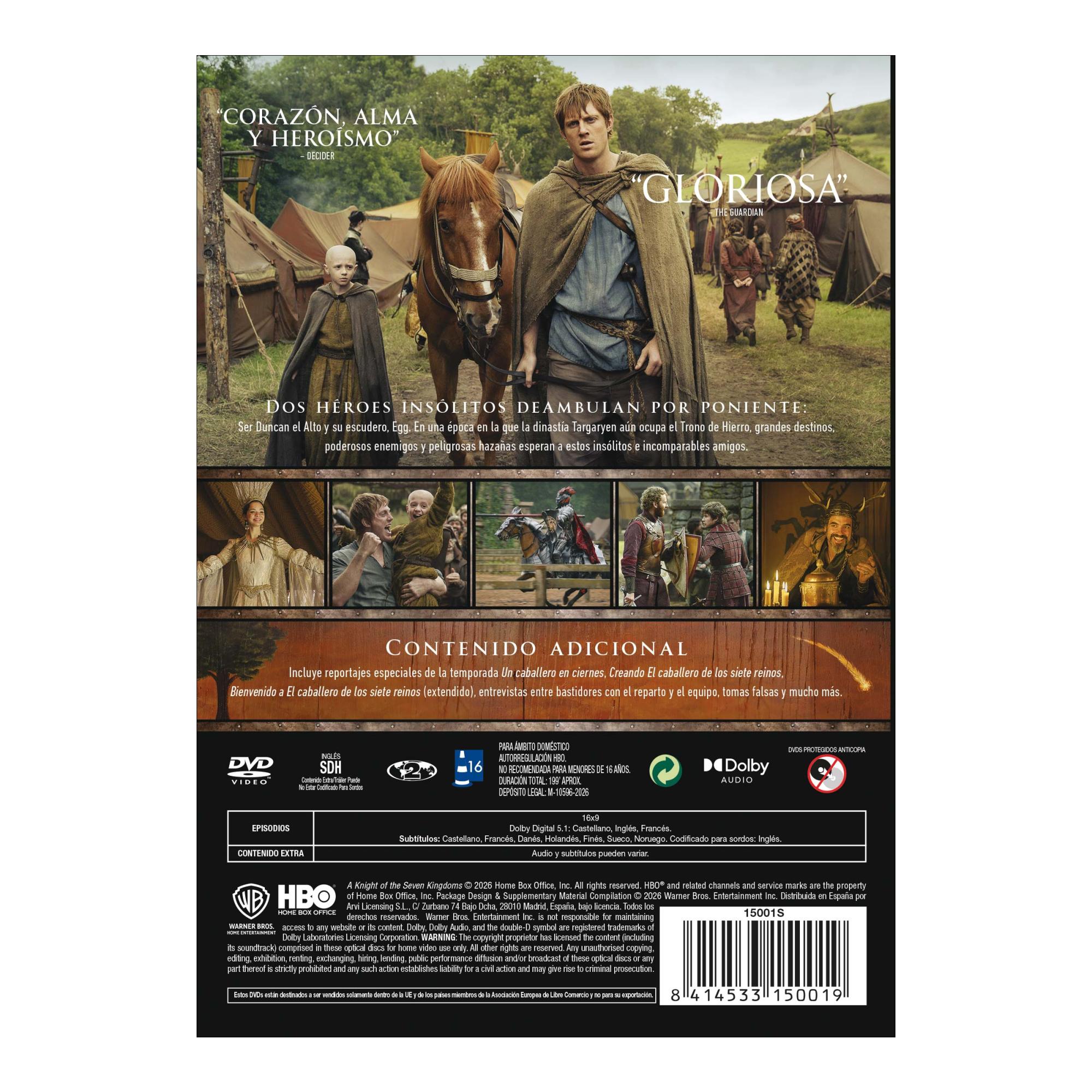 El caballero de los siete reinos (DVD) 3