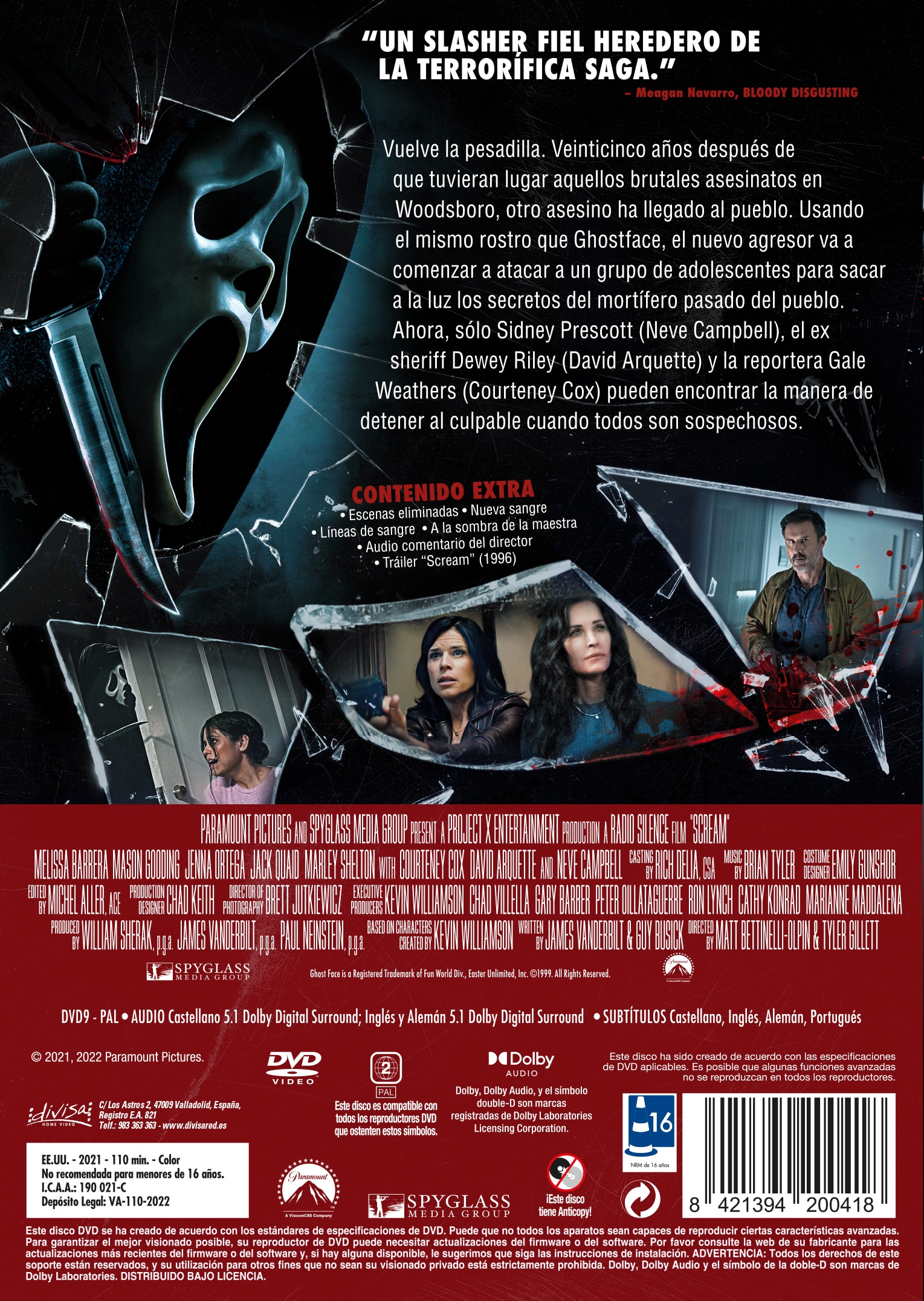 Scream (2022) (DVD) 2