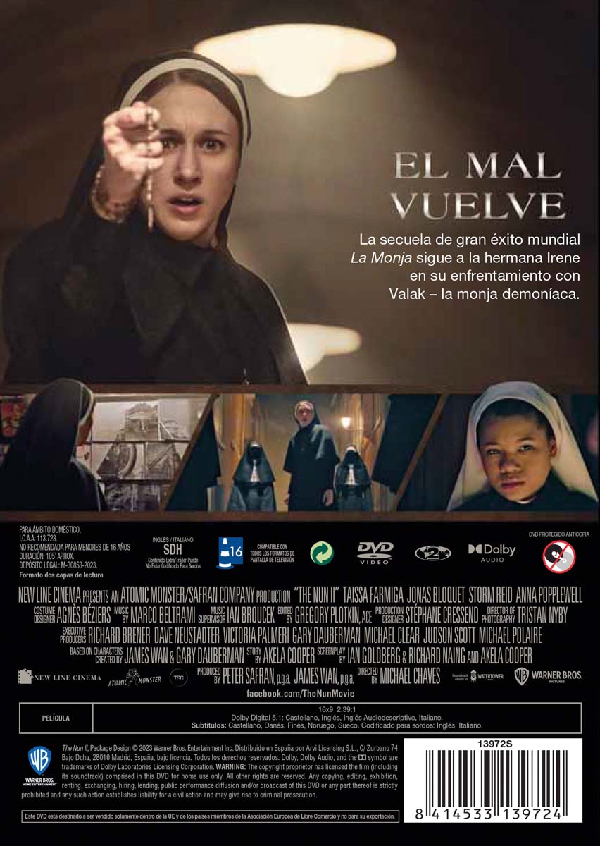 La monja 2 (DVD) 2