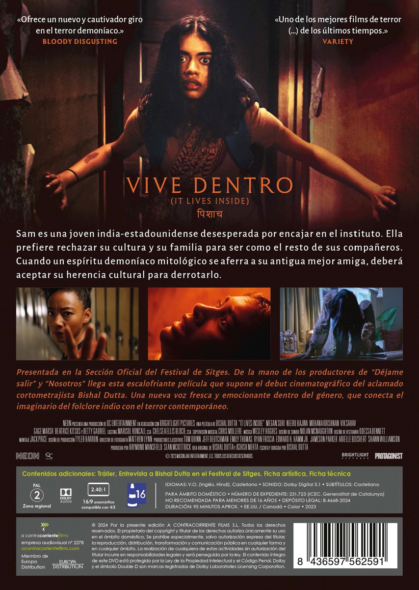Vive dentro (DVD) 3
