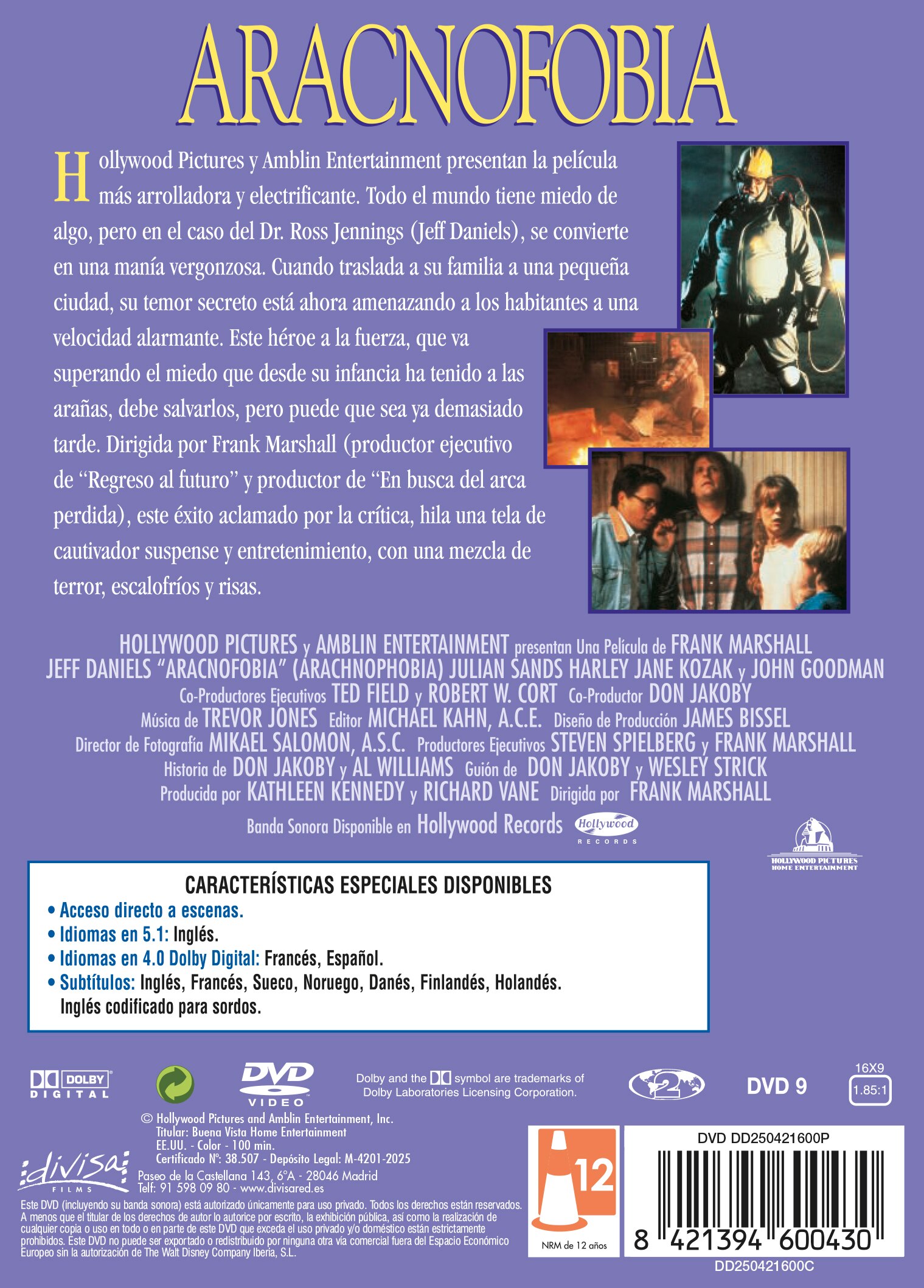Aracnofobia (DVD) 2