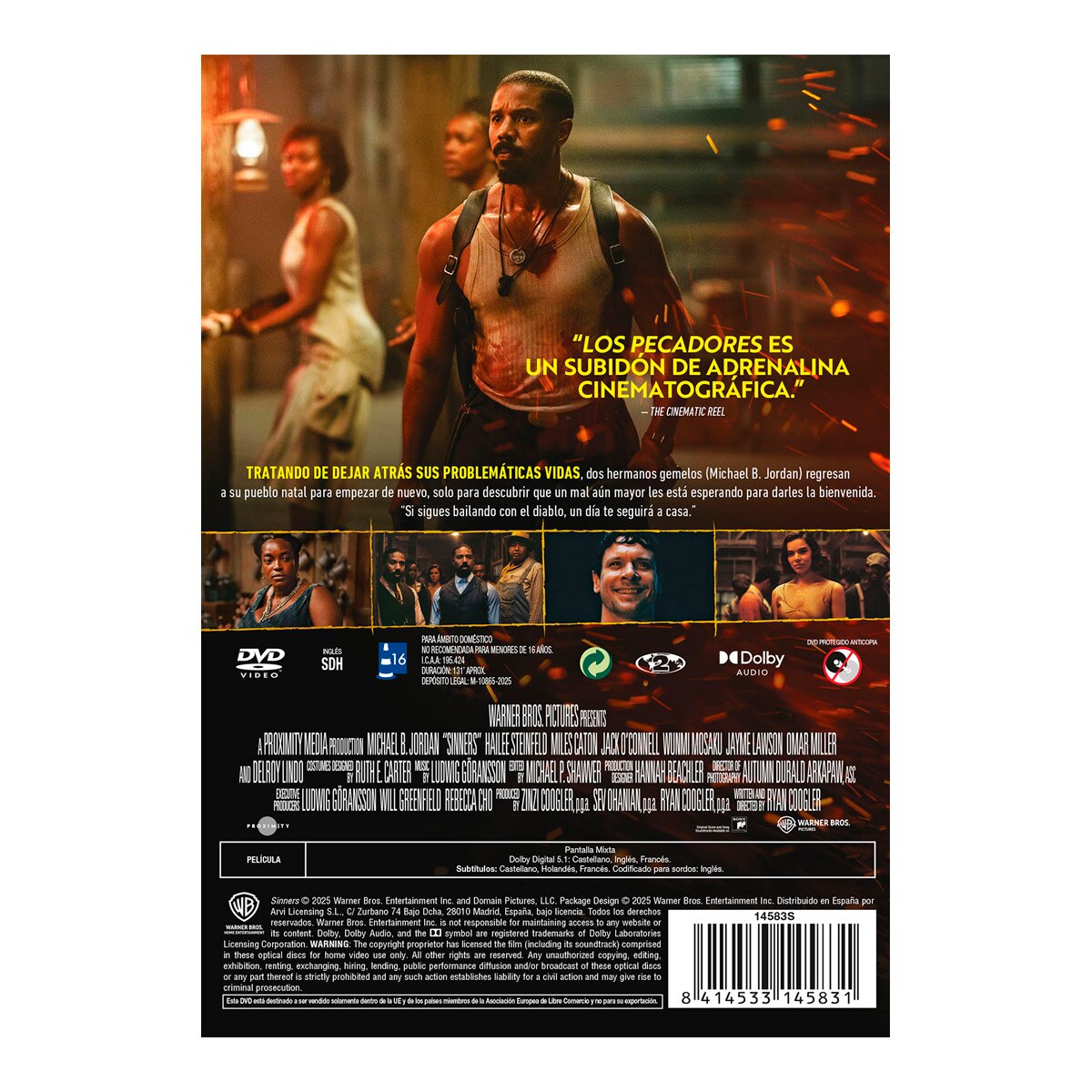 Los pecadores (DVD) 2