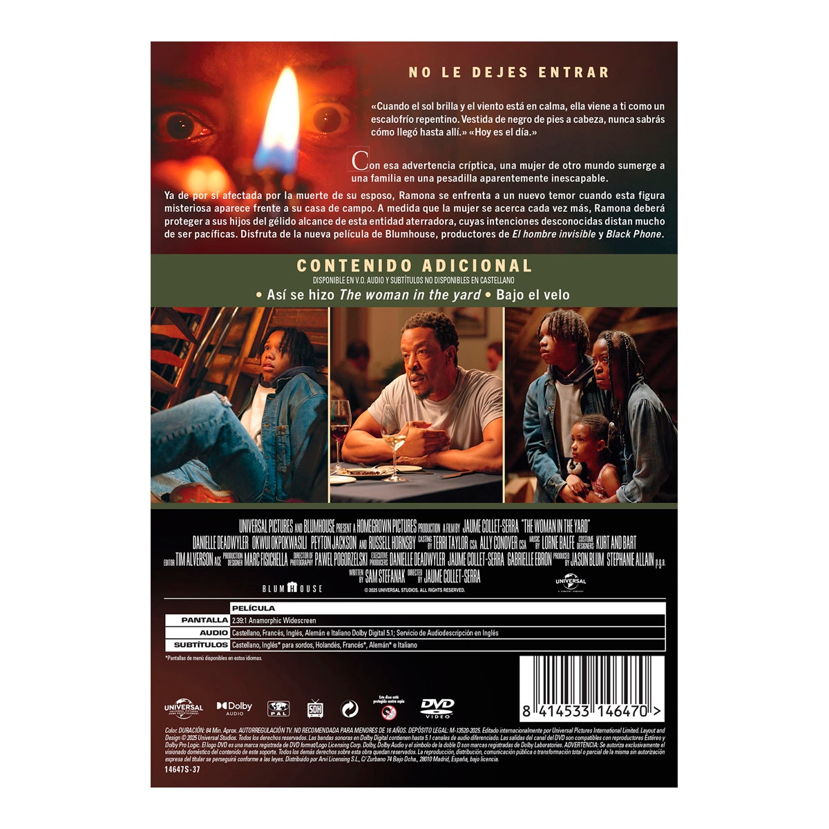 The woman in the yard (DVD) 2
