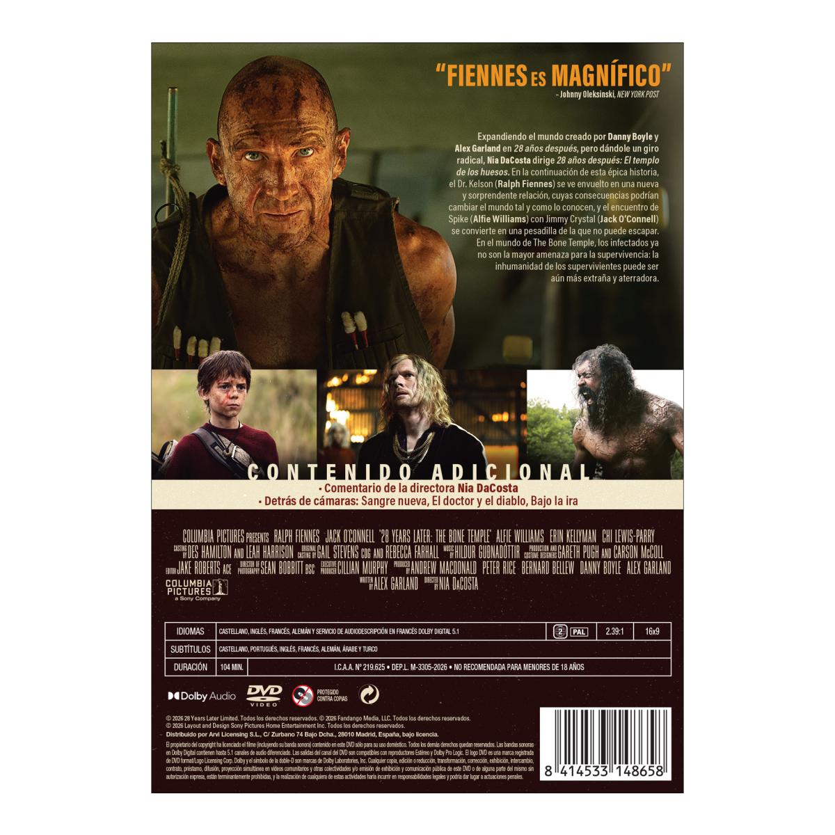 28 años después: el templo de los huesos (DVD) 2