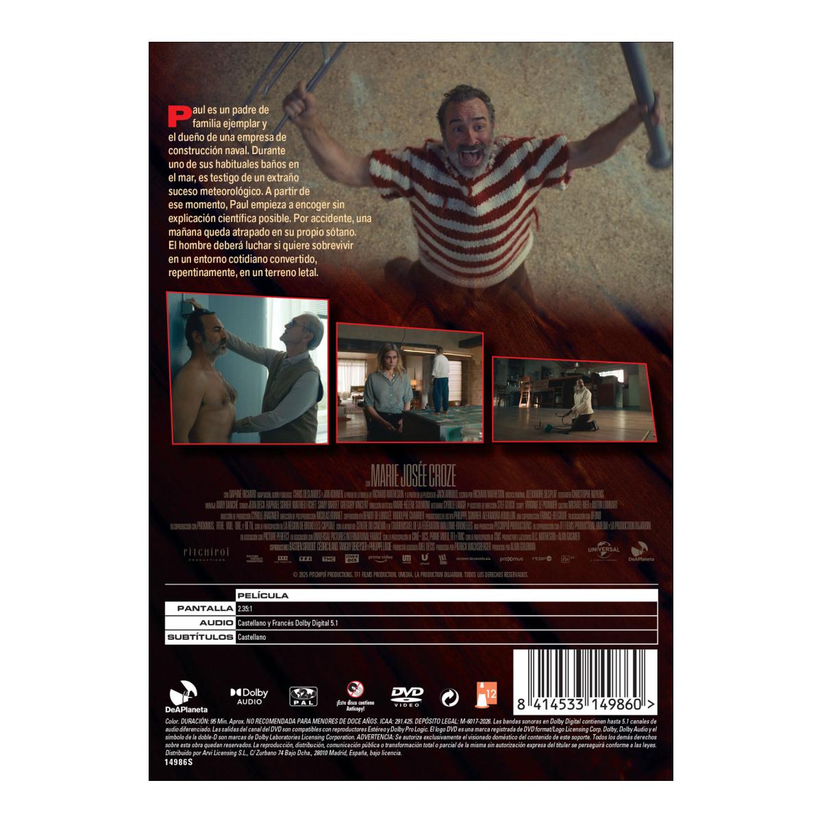 El hombre menguante (DVD) 2