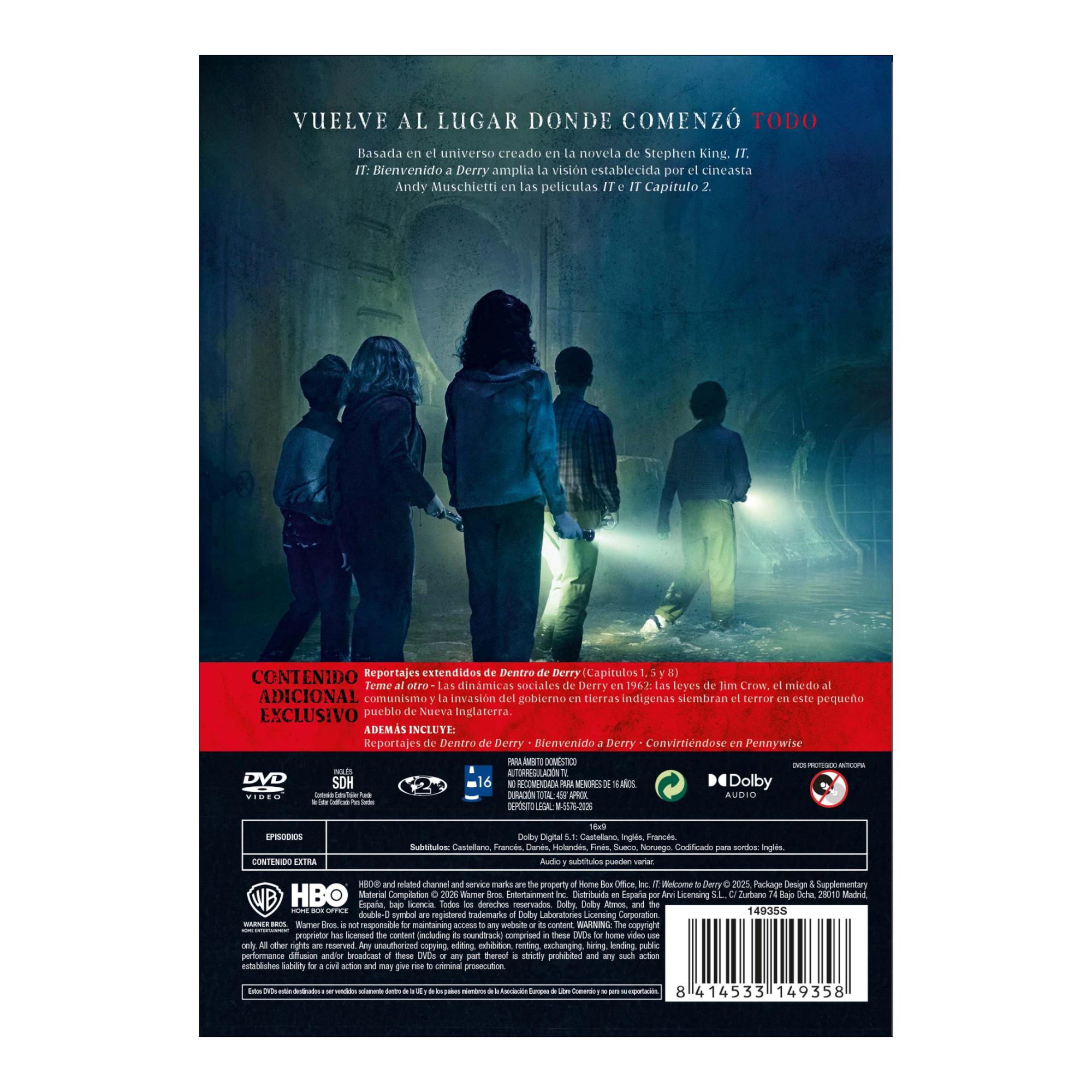 Bienvenidos a Derry.1ª Temporada (DVD) 2