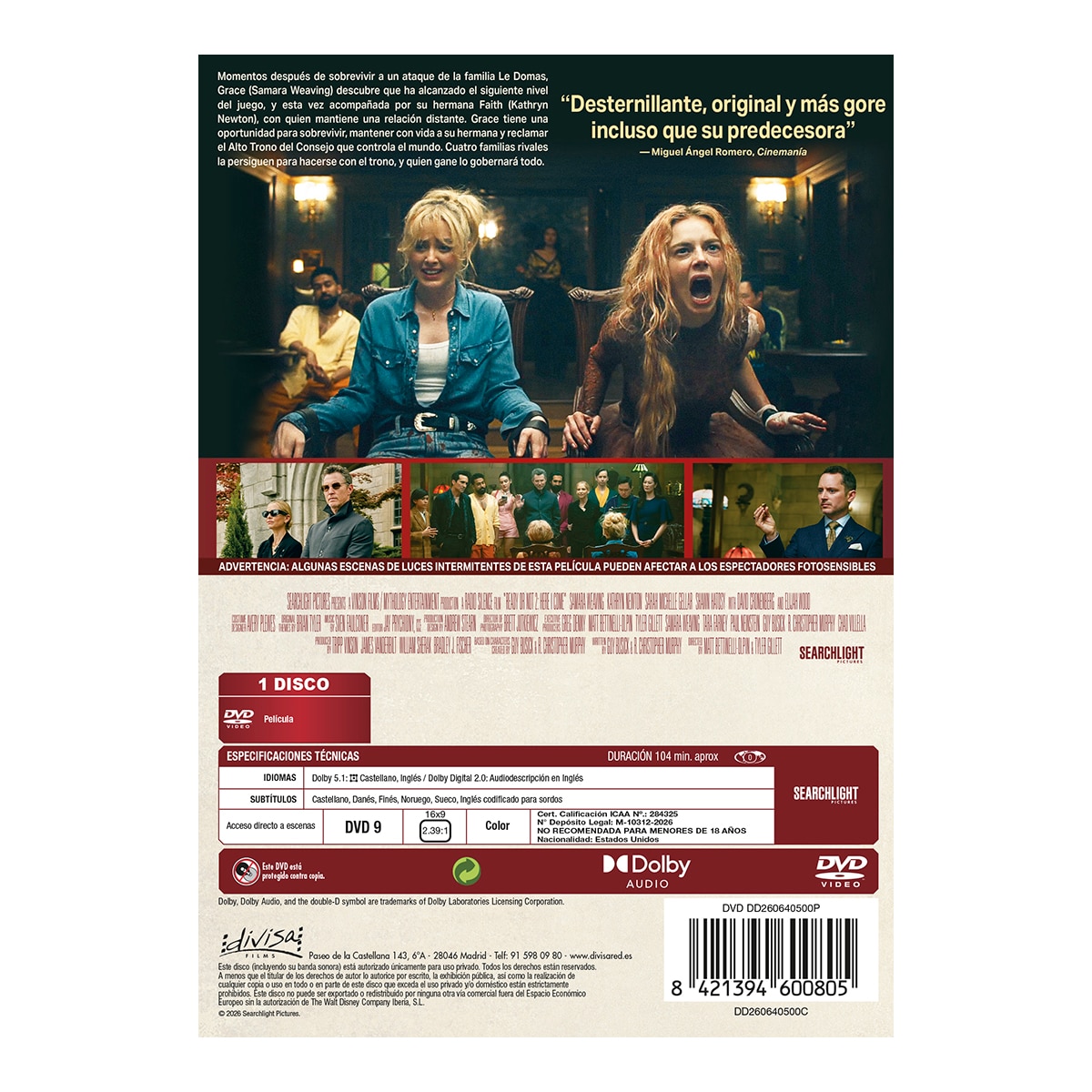 Noche de bodas 2 (DVD) 2