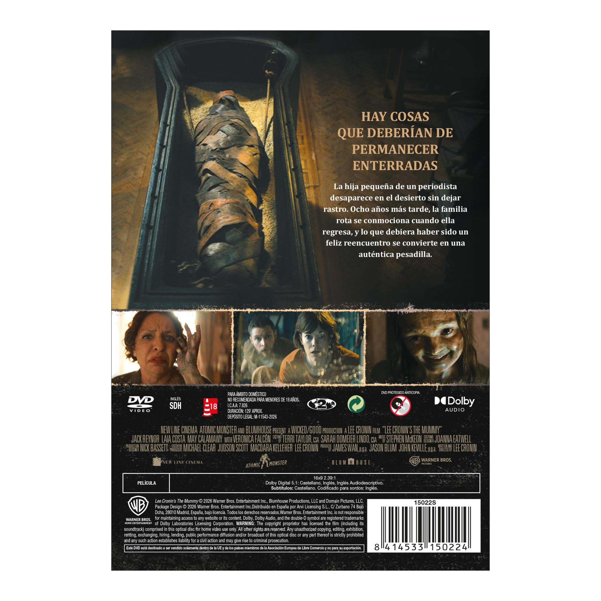 La momia de Lee Cronin (DVD) 2