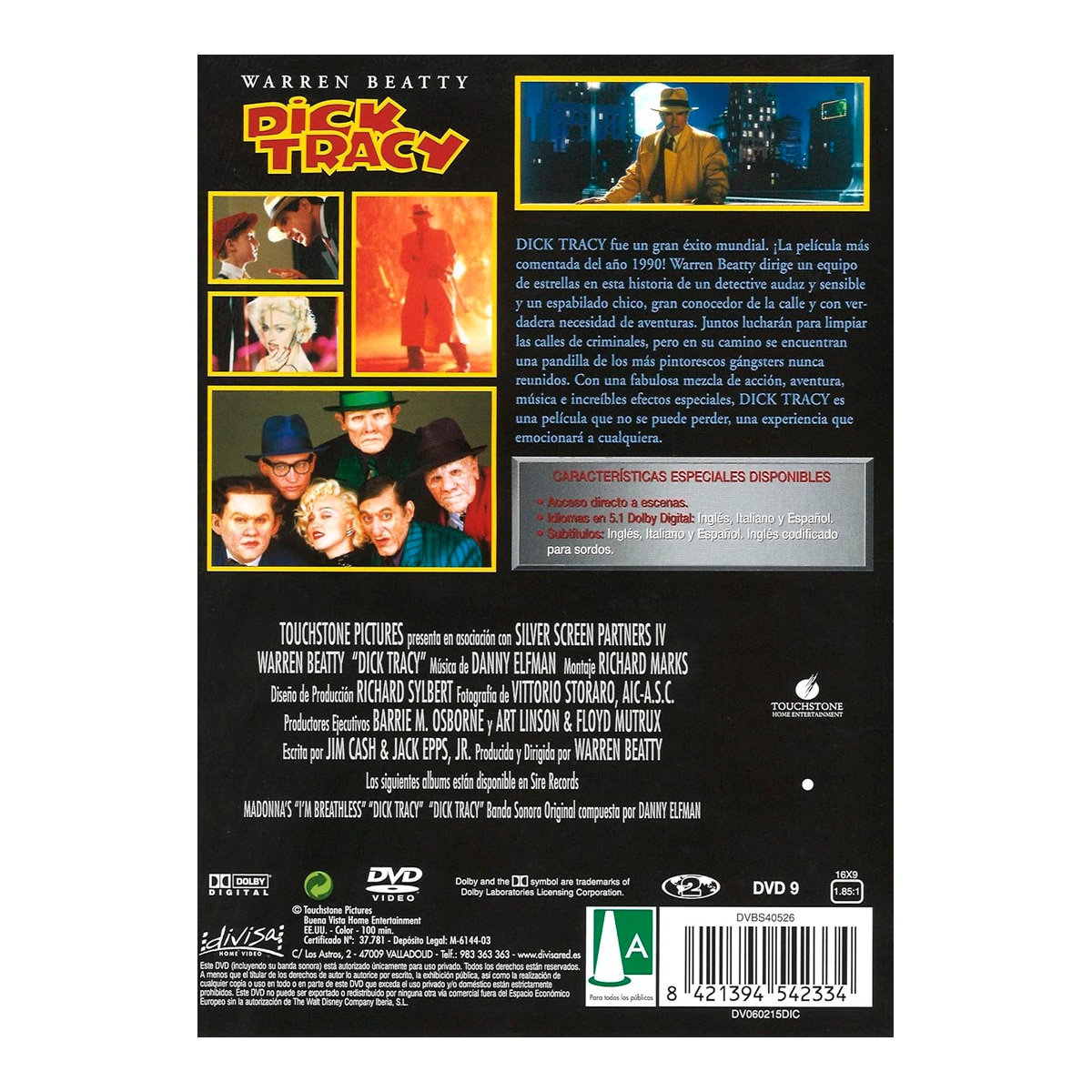 Dick Tracy (DVD) 2