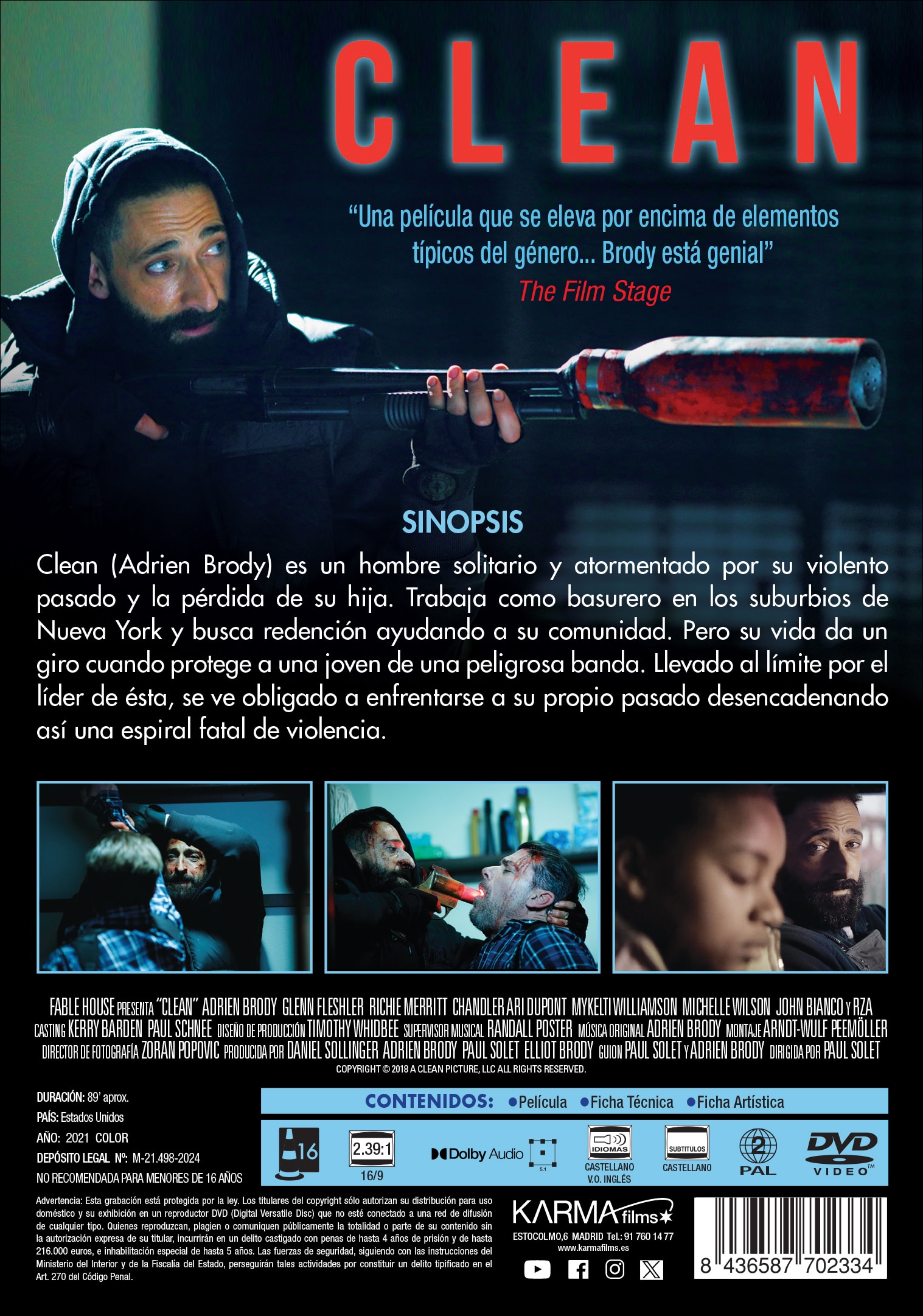 Clean (DVD) 3