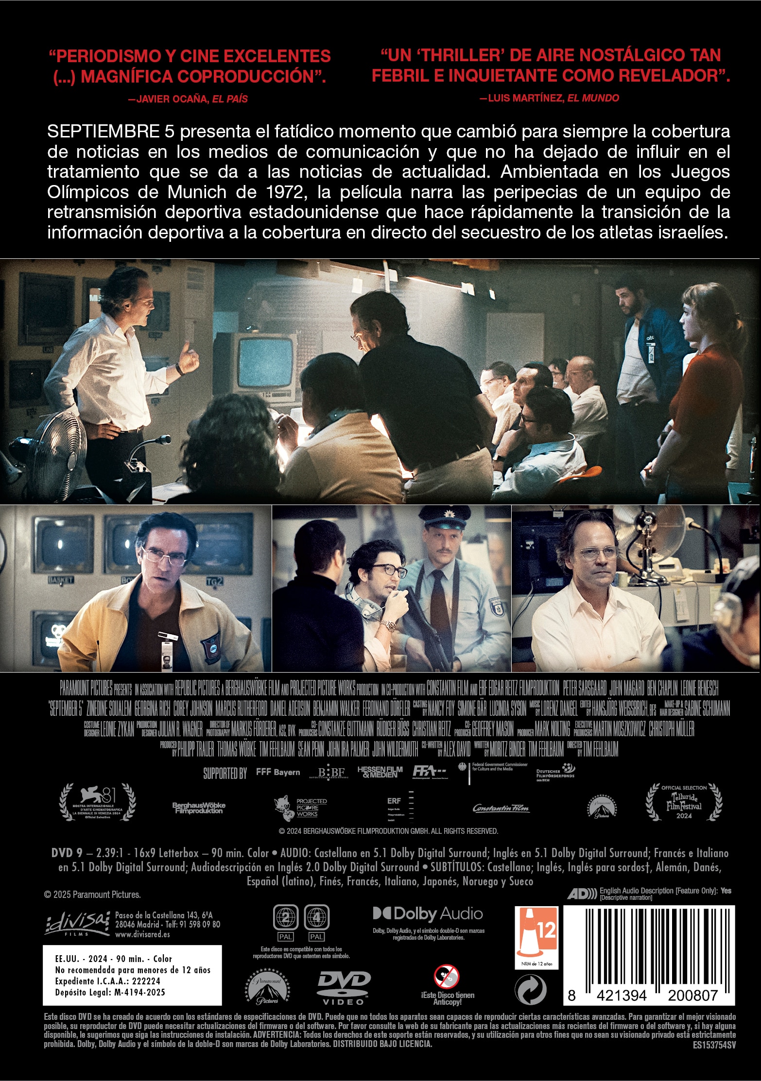 Septiembre 5 (DVD) 2