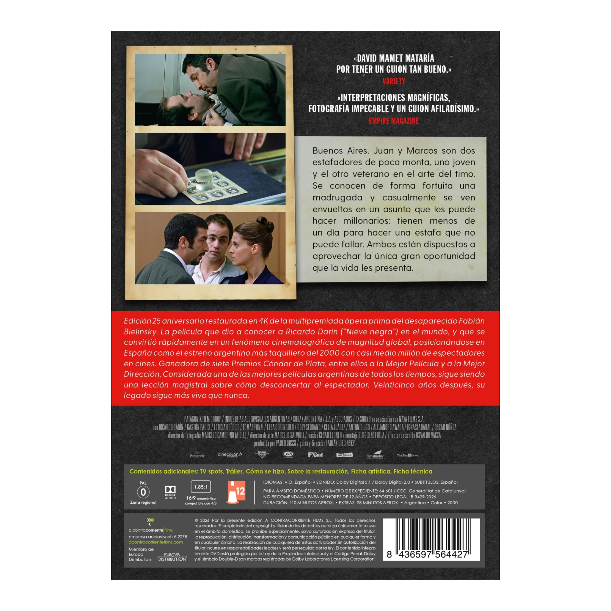 Nueve reinas (DVD) 3