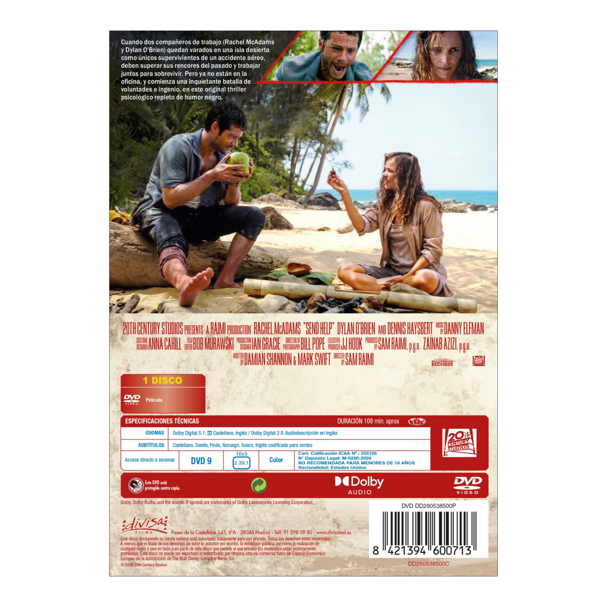 Send Help (Enviad ayuda) (DVD) 2