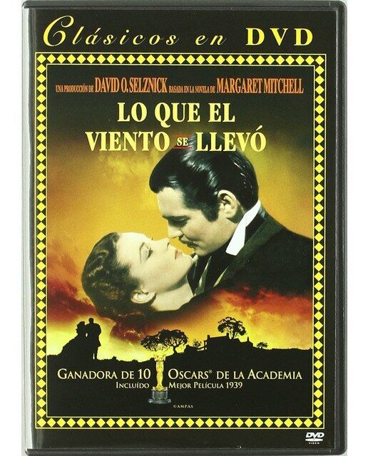 Lo que el viento se llevó (DVD)