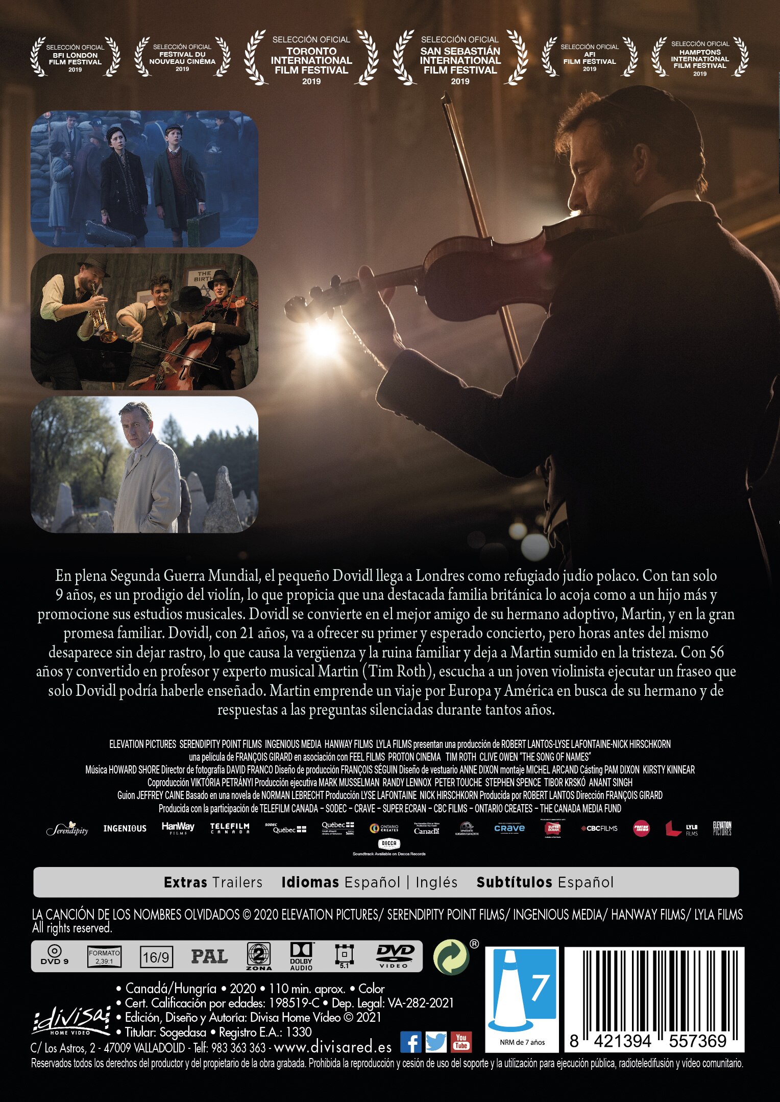 La Canción de los Nombres Olvidados (DVD) 2