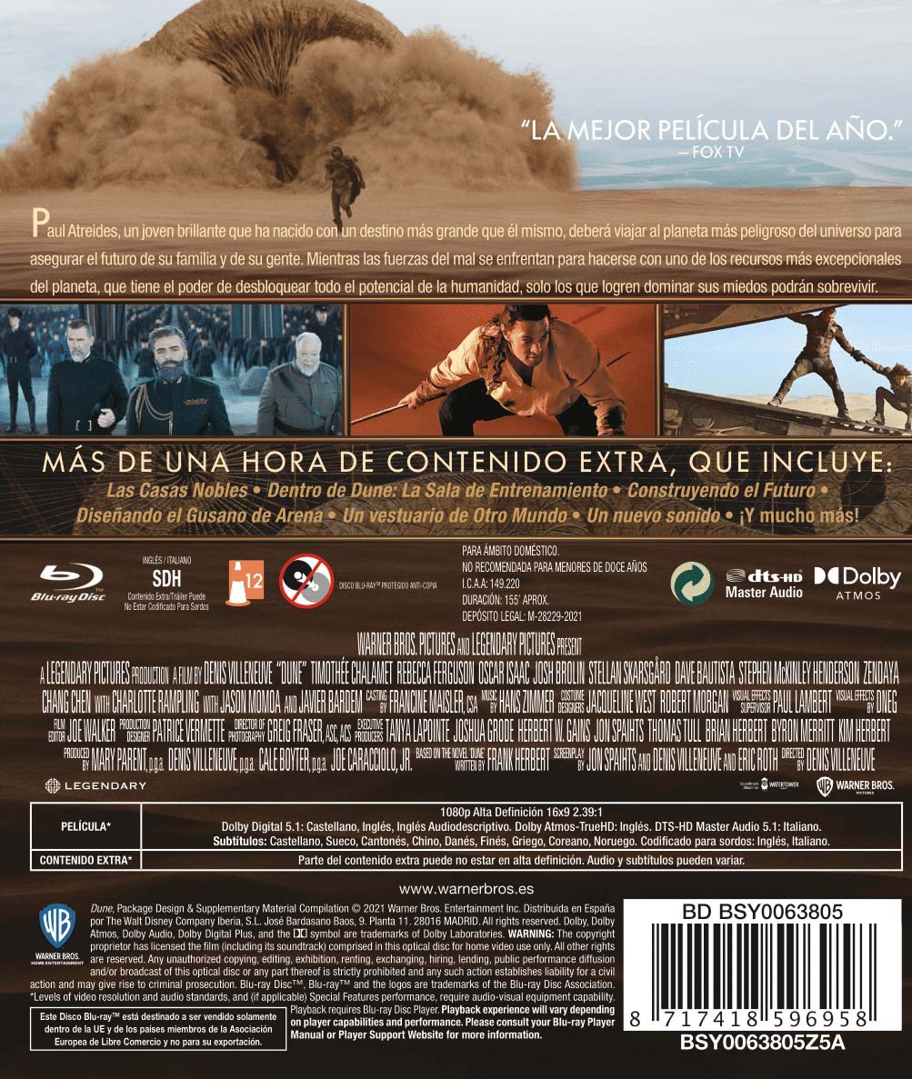 Dune (Blu-Ray) 3