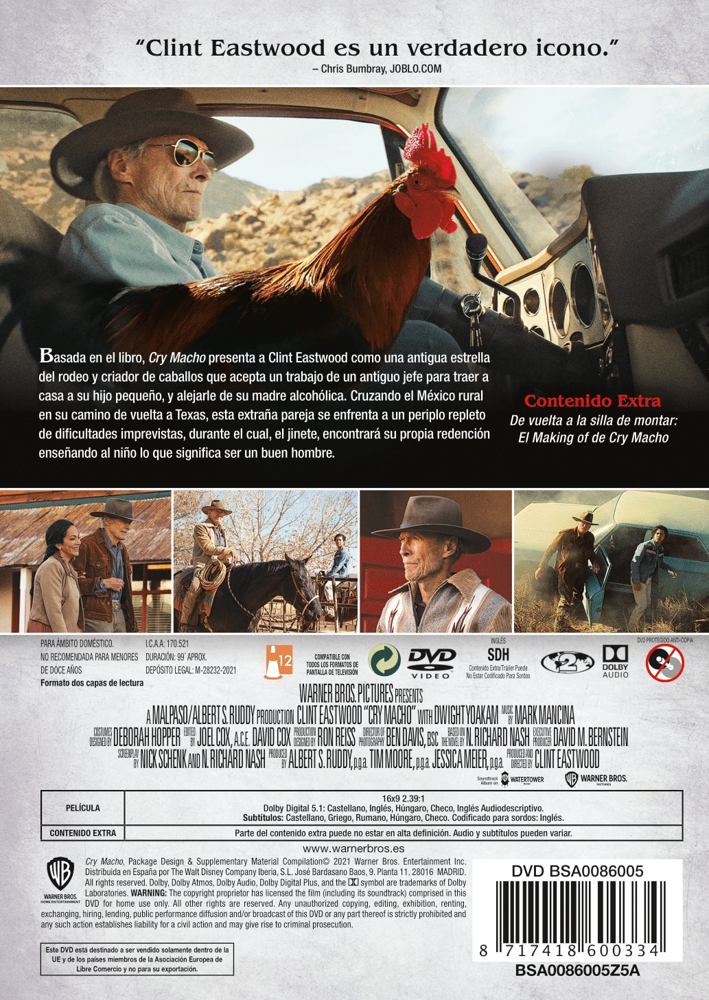 Cry Macho (DVD) 2