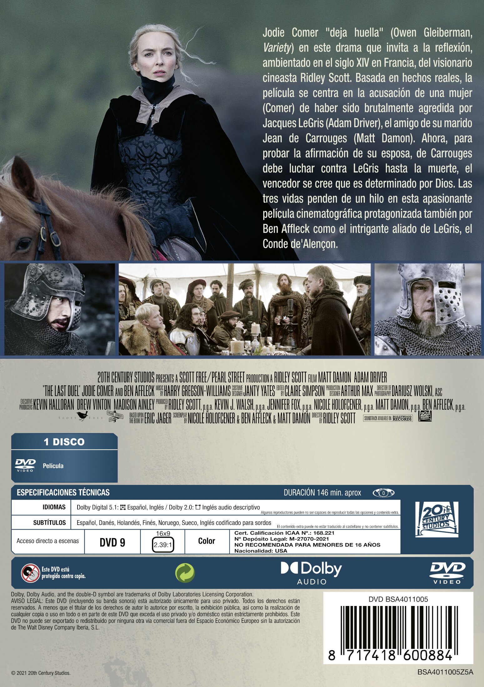El Último Duelo (DVD) 2
