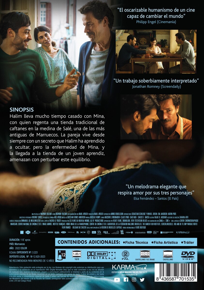 El caftán azul (DVD) 3