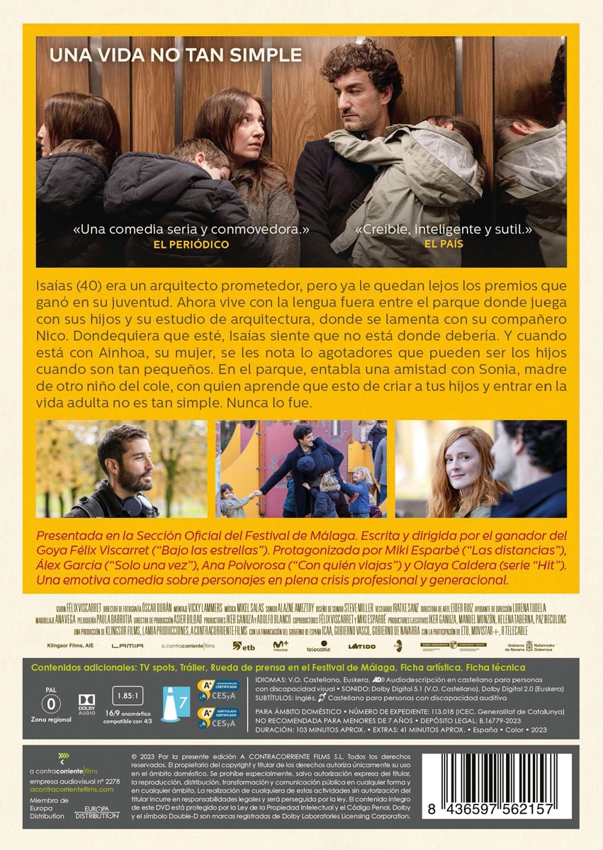 Una vida no tan simple (DVD) 3