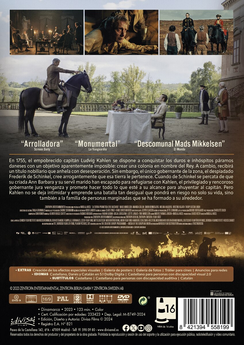 La tierra prometida (The bastard) (DVD) 2