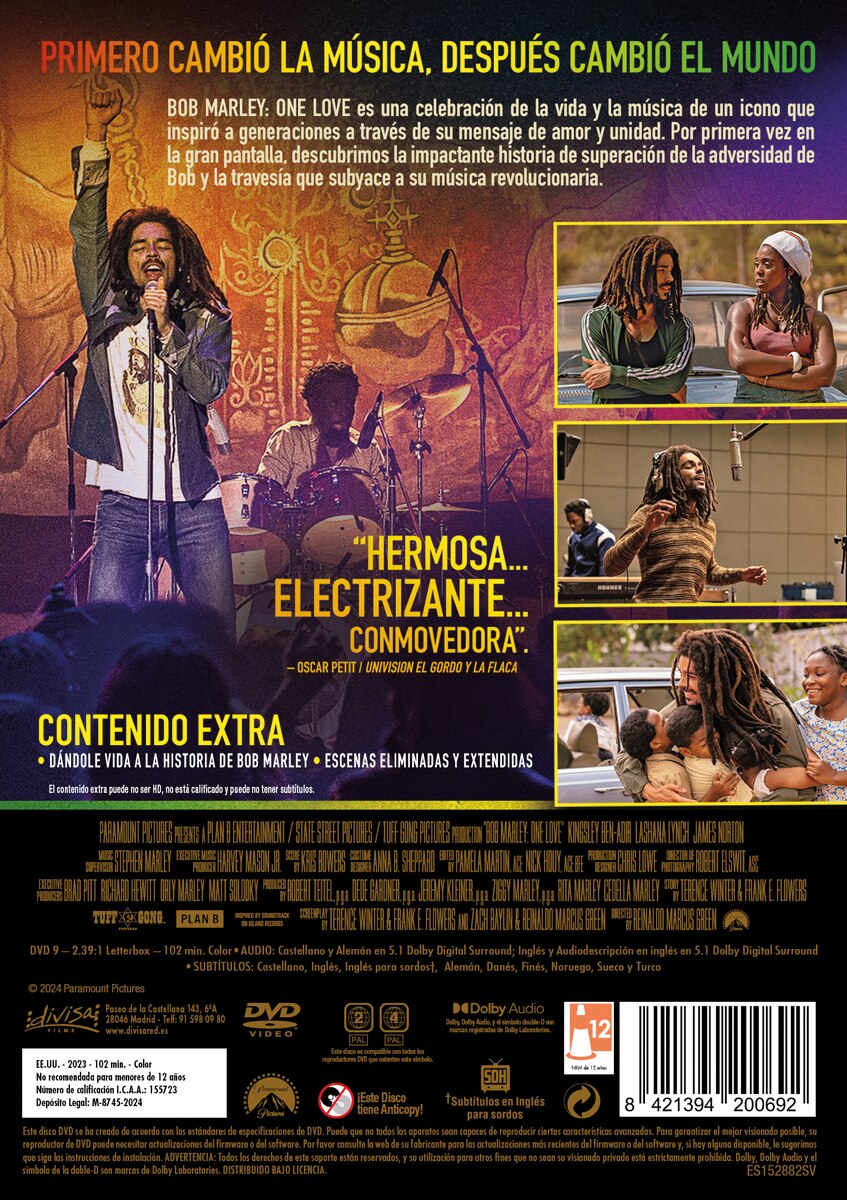Bob Marley: One love (DVD) 2