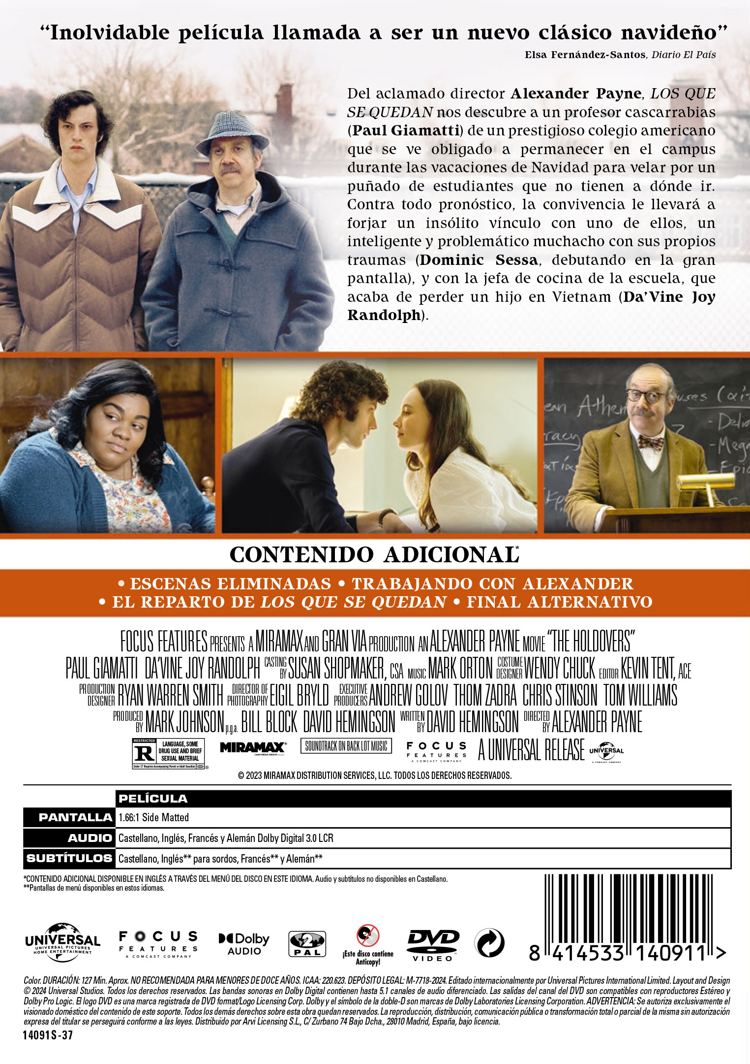 Los que se quedan (DVD) 2
