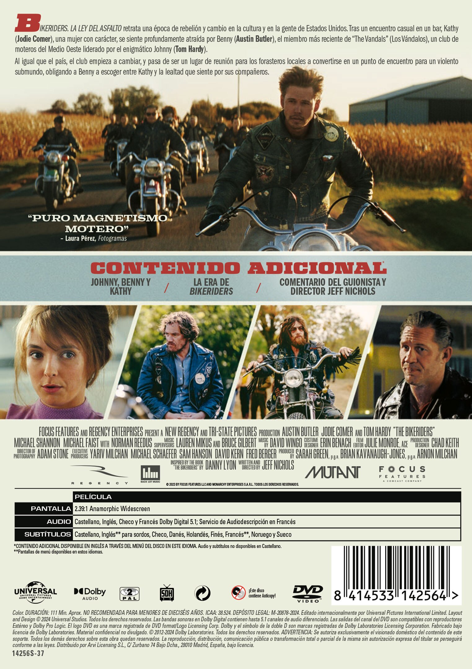 Bikeriders: La ley del asfalto (DVD) 2