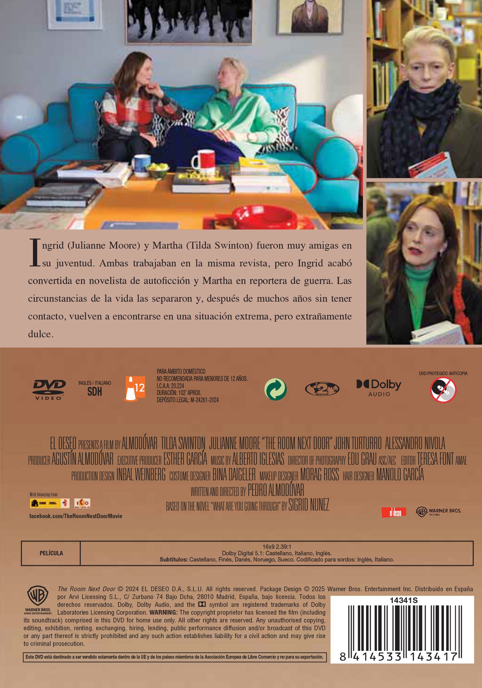 La habitación de al lado (DVD) 2