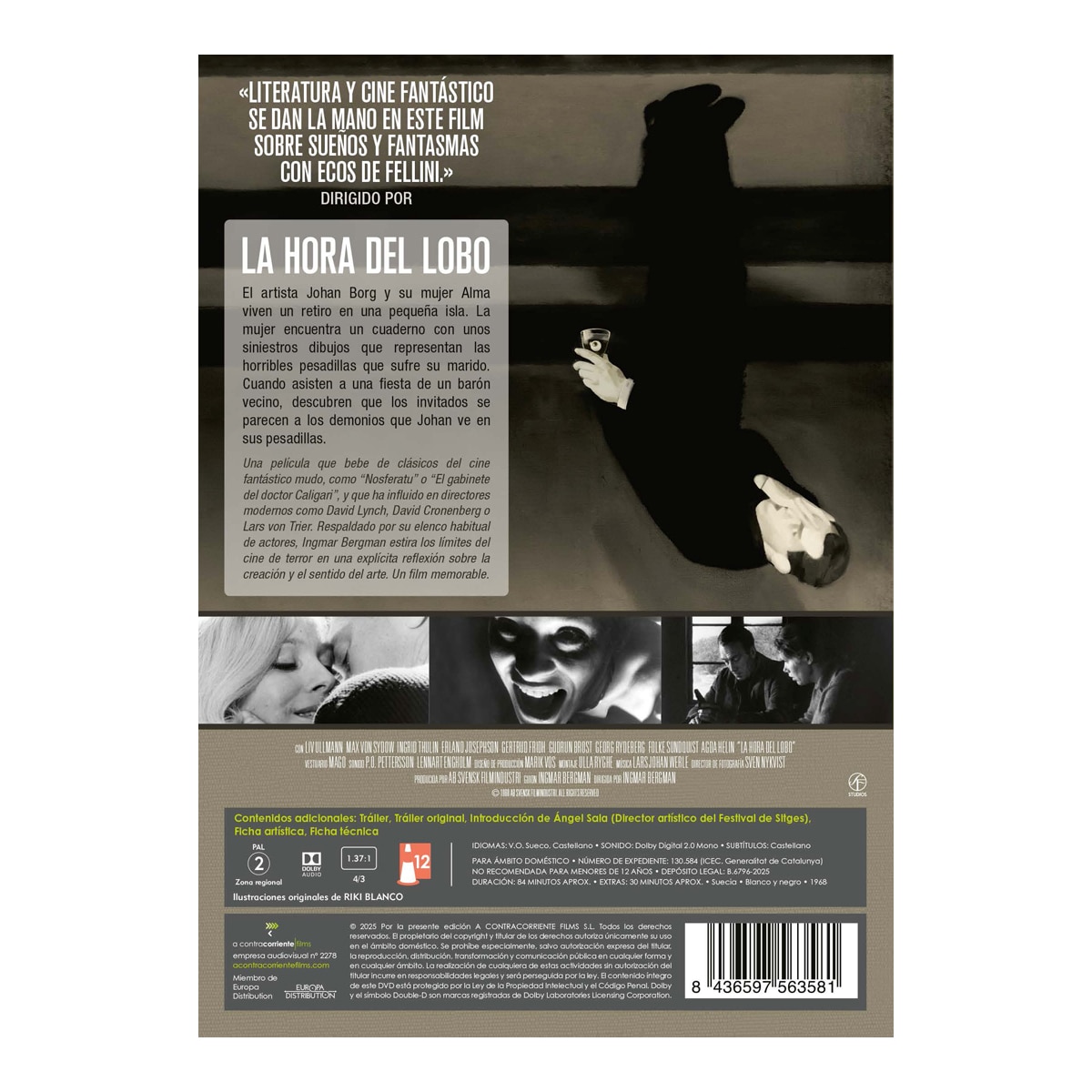 La hora del lobo (DVD) 3