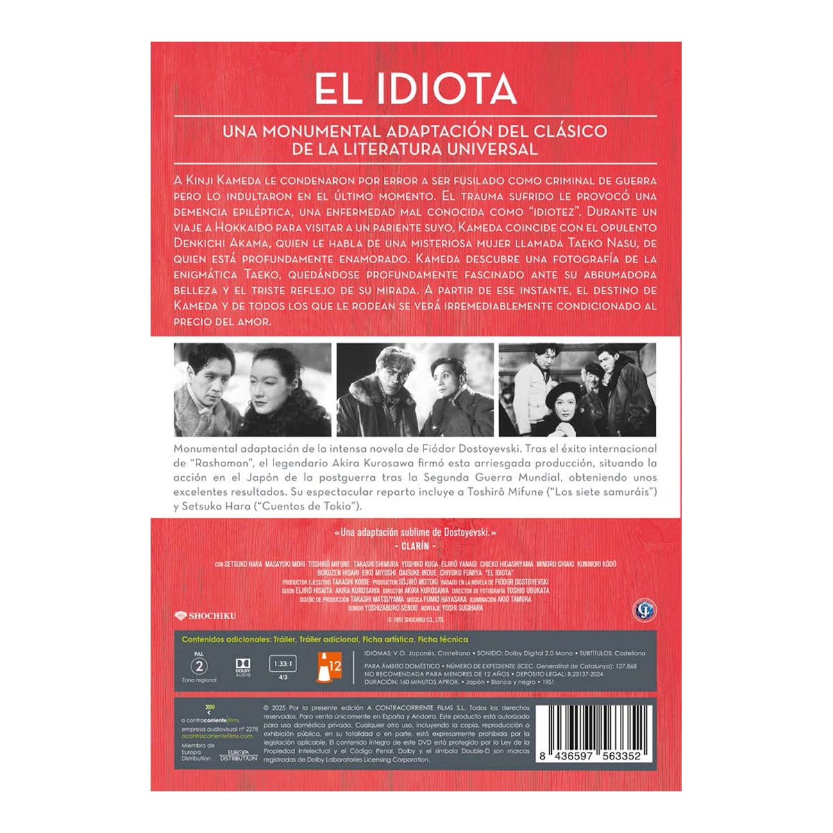 El idiota (DVD) 3