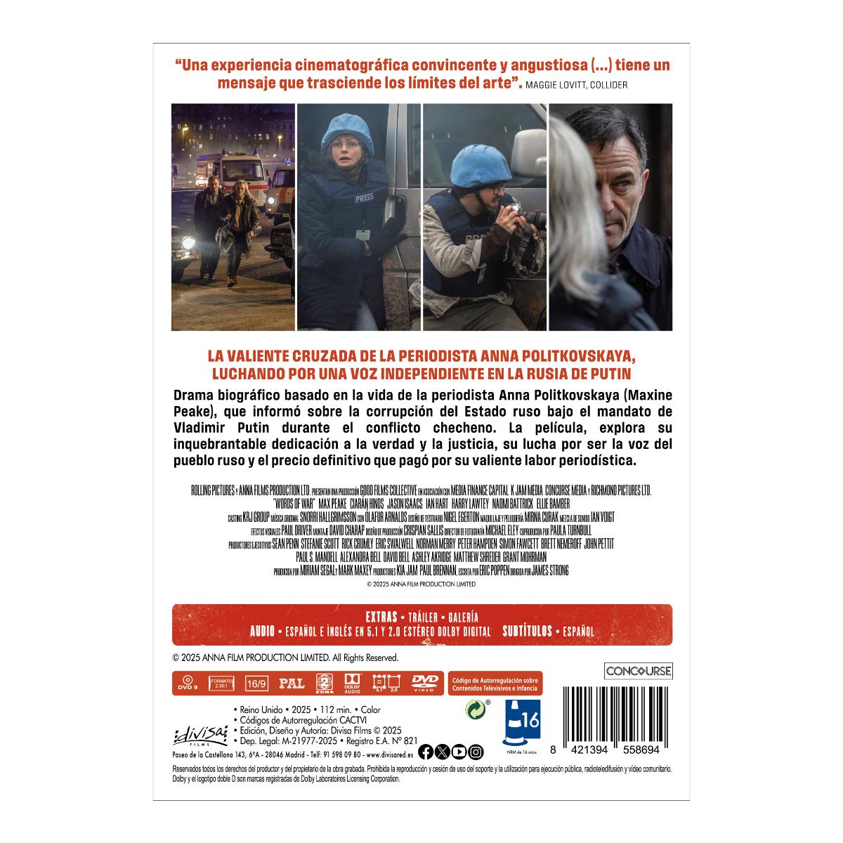 Crónicas de guerra (DVD) 2