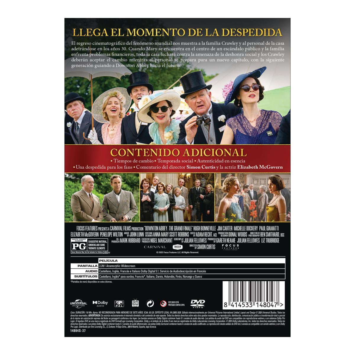 Downton Abbey: el gran final (DVD) 2
