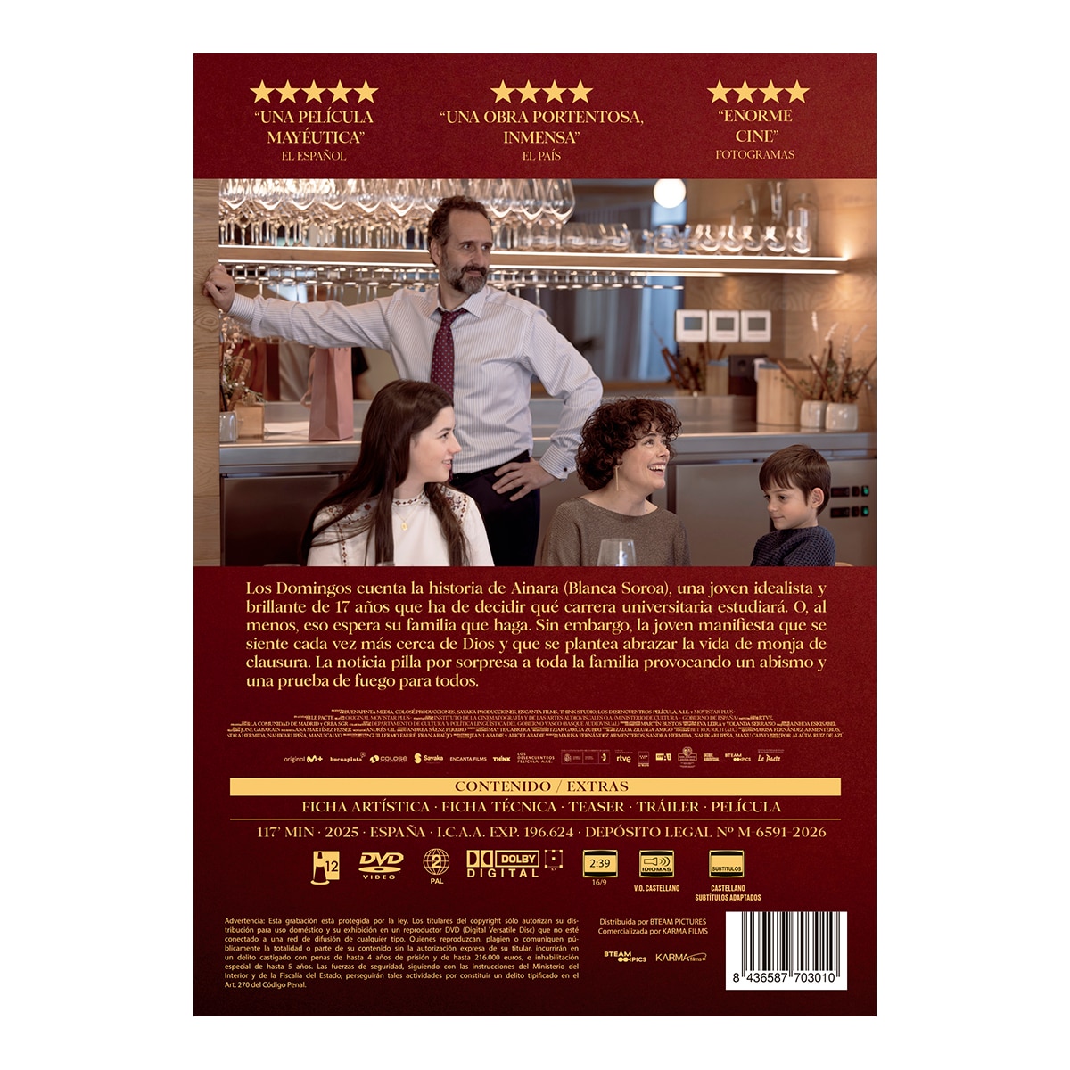 Los domingos (DVD) 3
