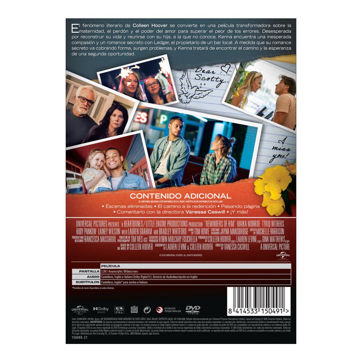 No te olvidaré (DVD) 2