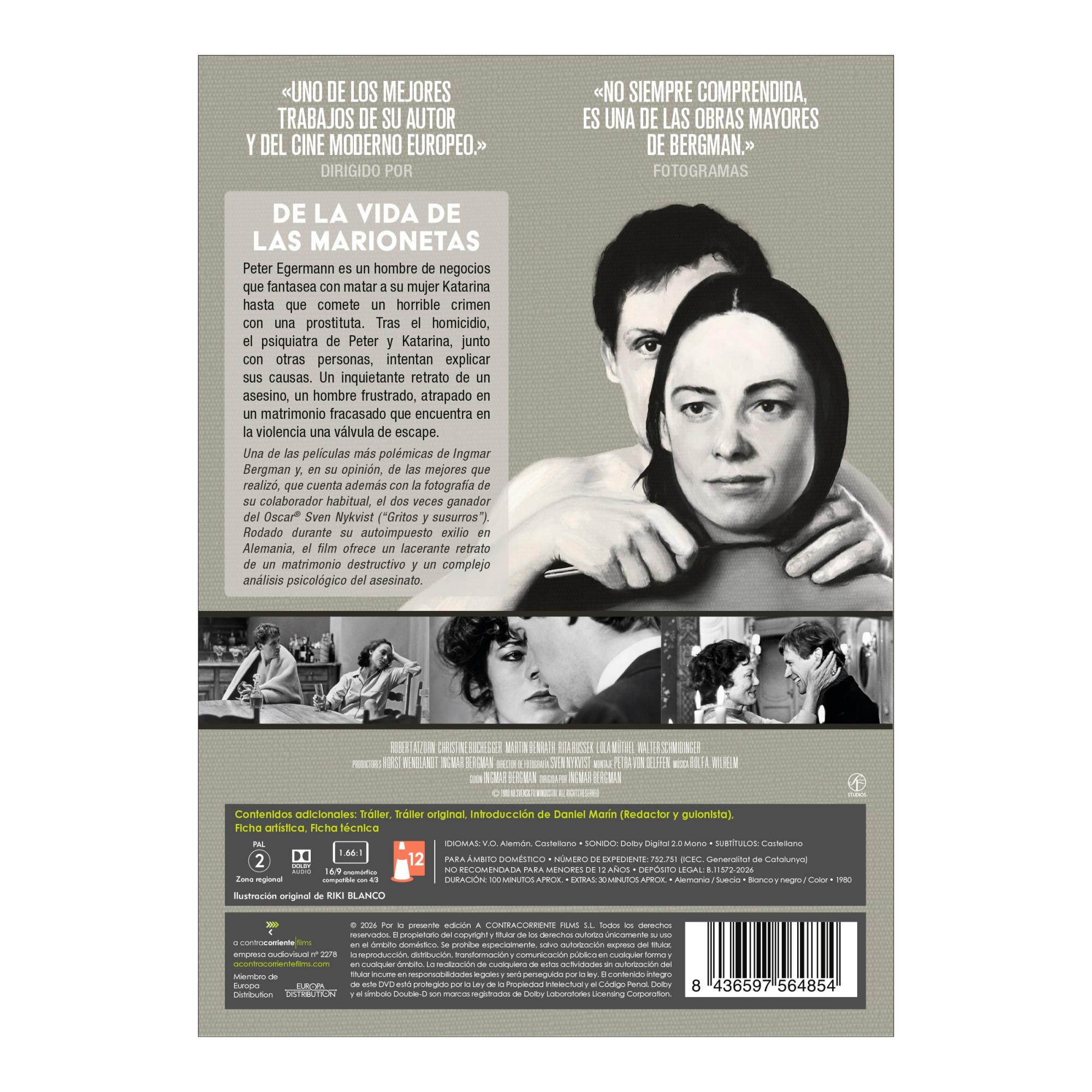 De la vida de las marionetas (DVD) 3