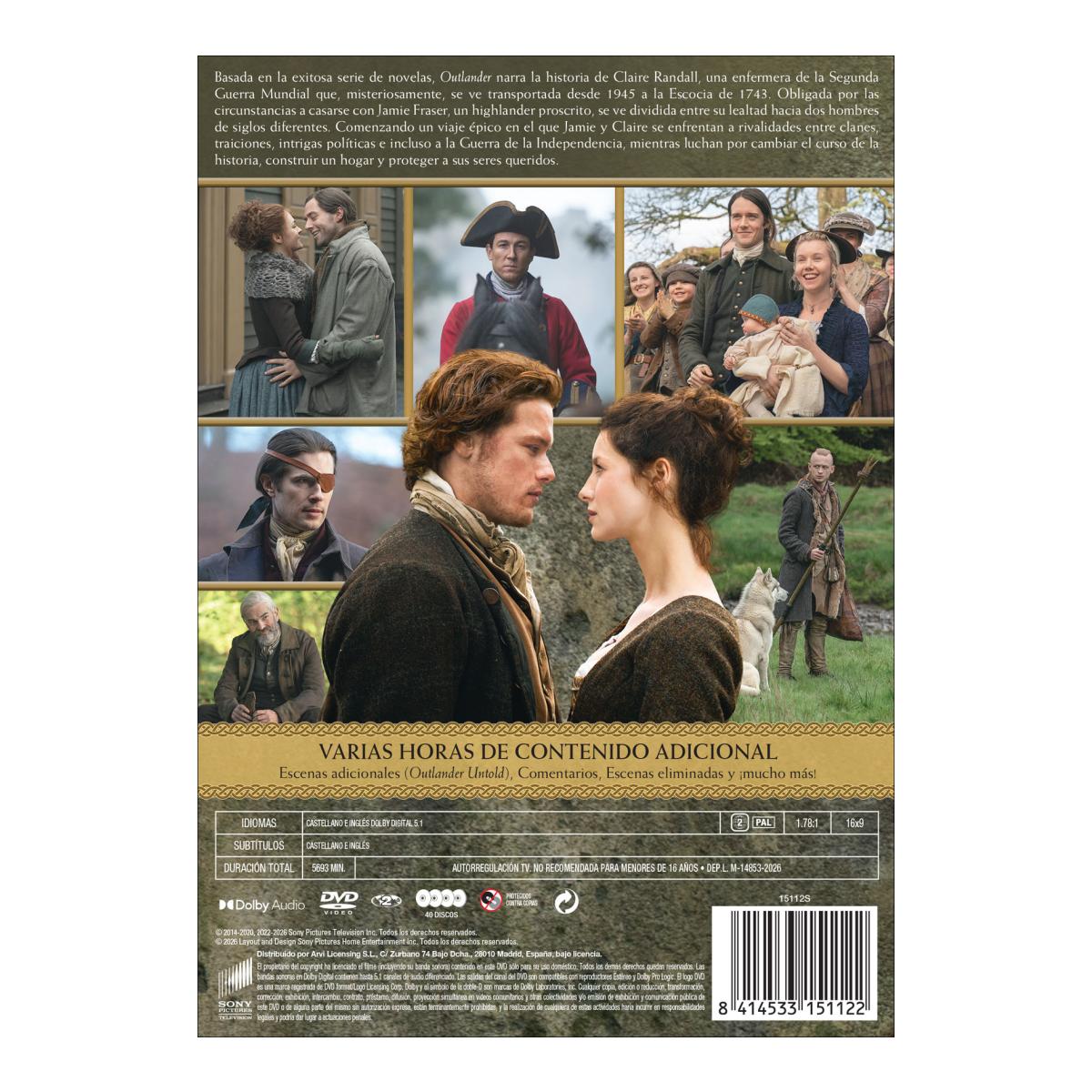 Imagen 2 de Outlander. Serie completa (DVD)
