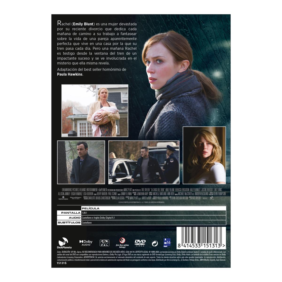 La chica del tren (DVD) 2