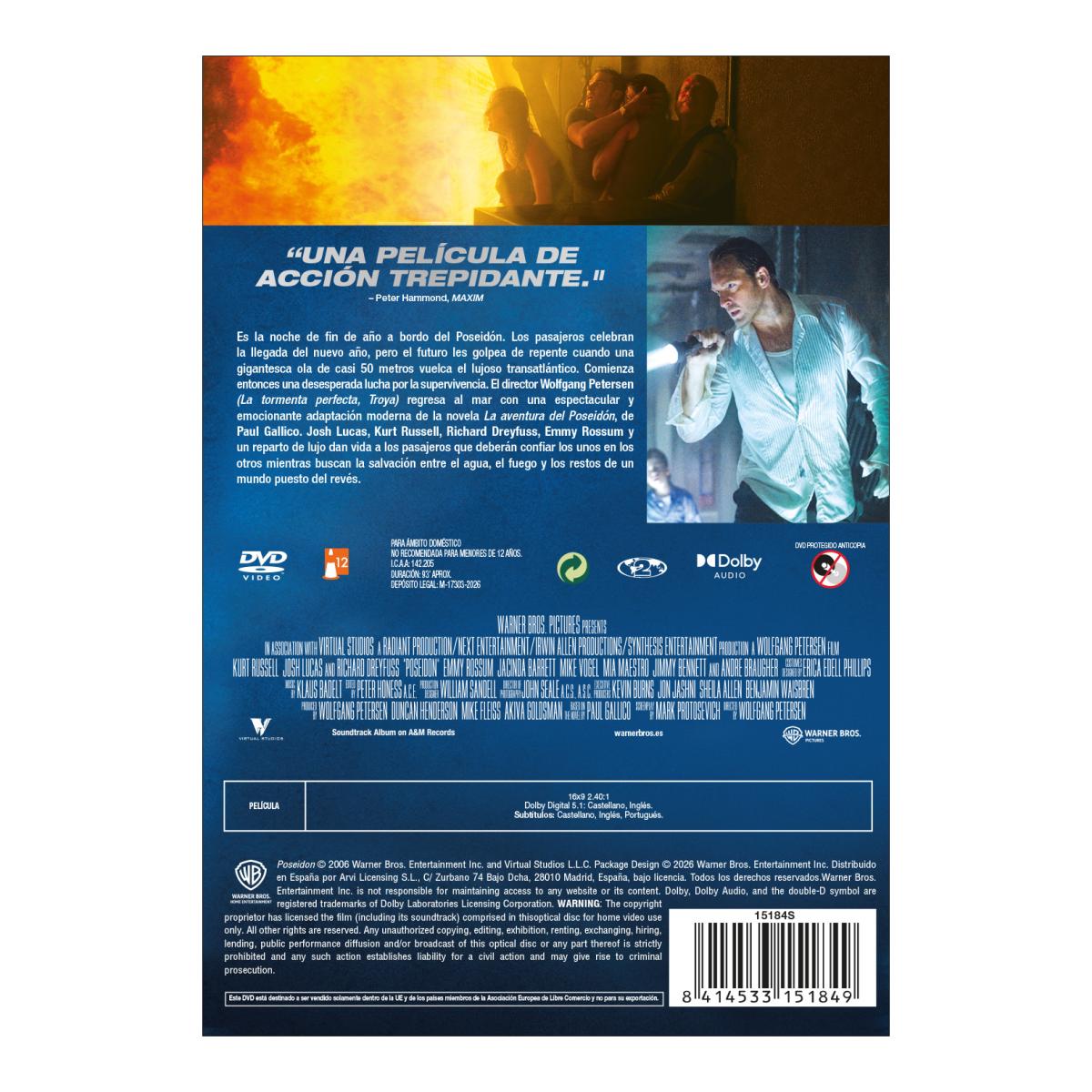 Imagen 2 de Poseidón (DVD)