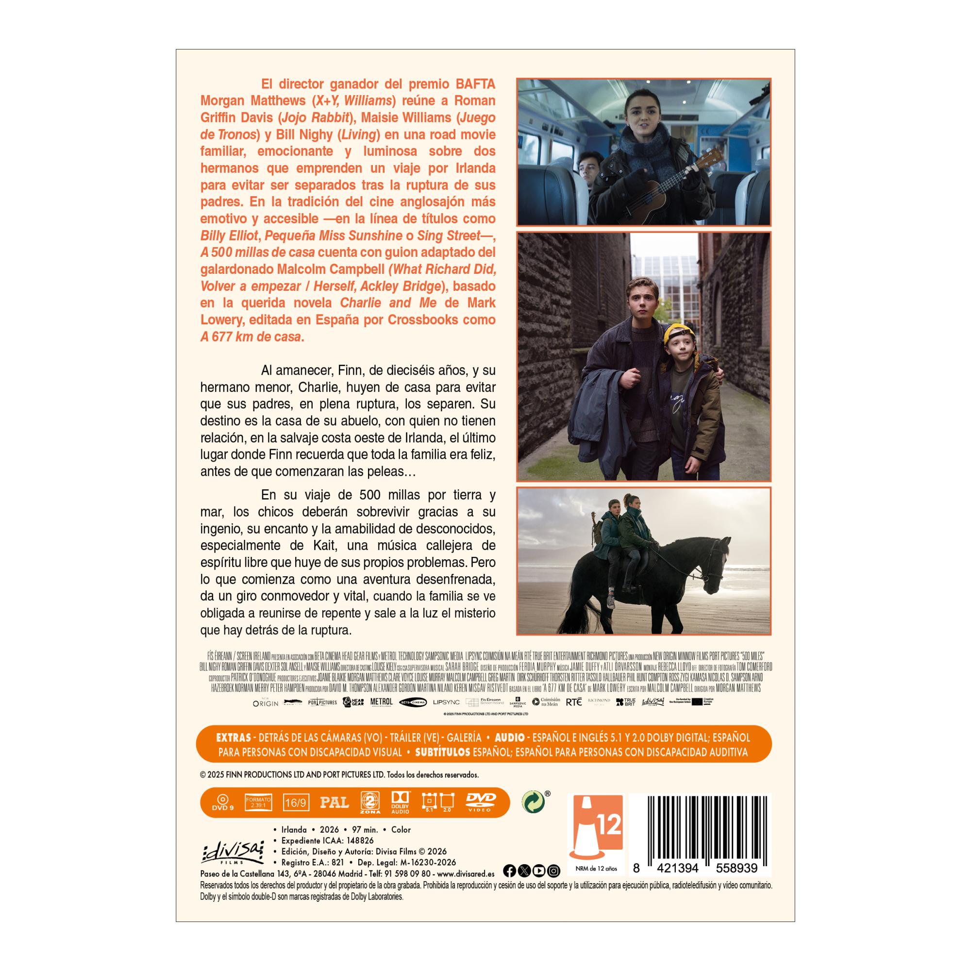 Imagen 2 de A 500 millas de casa (DVD)