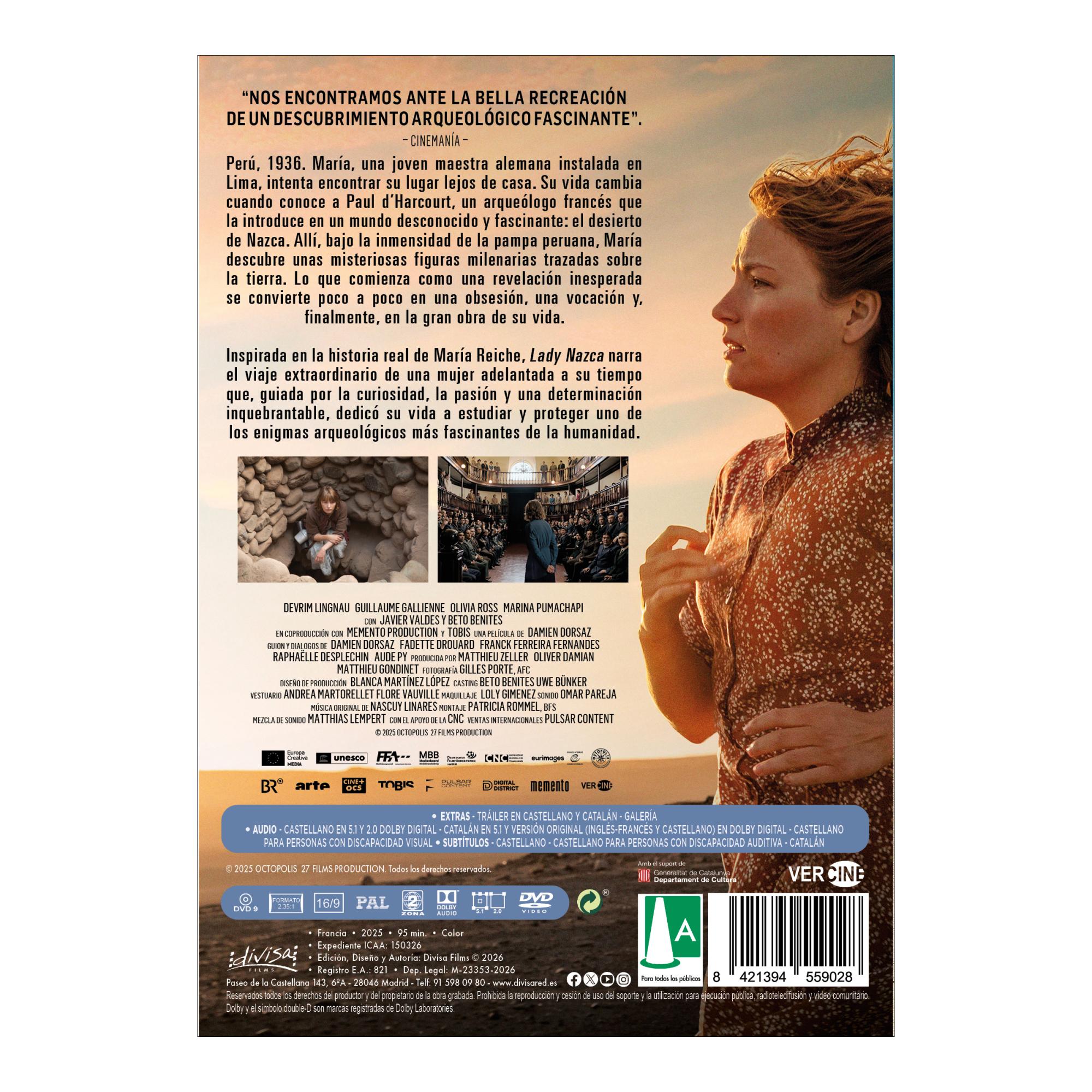 Imagen 2 de Lady Nazca (DVD)