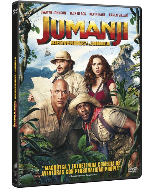 Imagen 0 de Jumanji: Bienvenidos a la jungla (DVD)