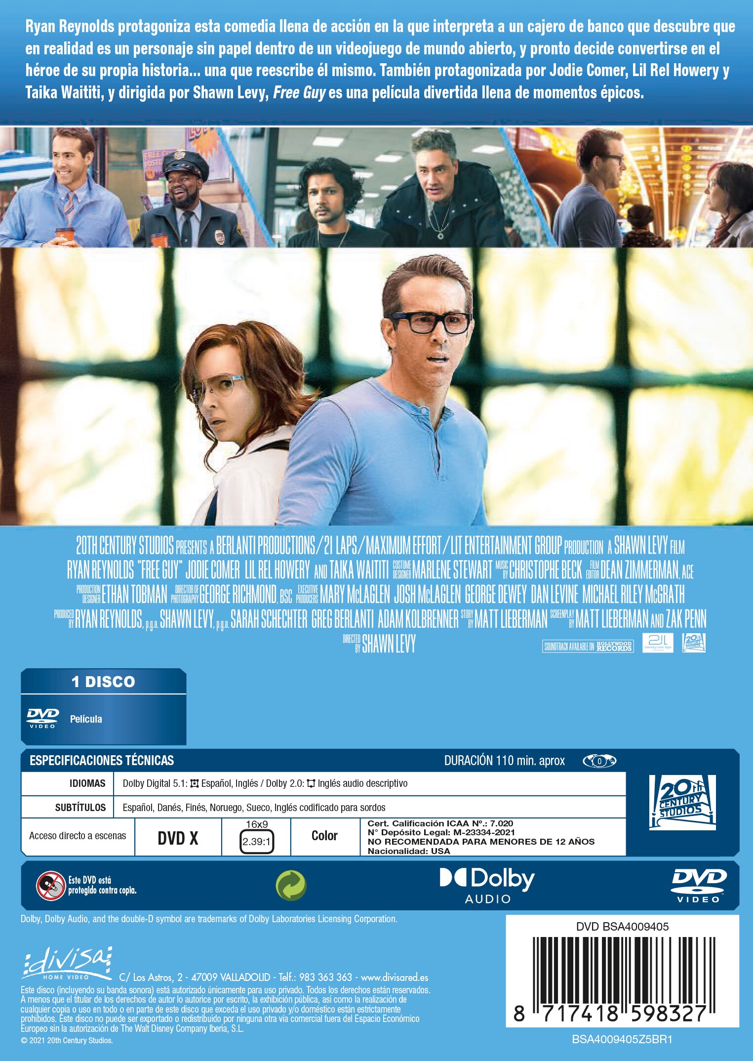 Free Guy (DVD) 2