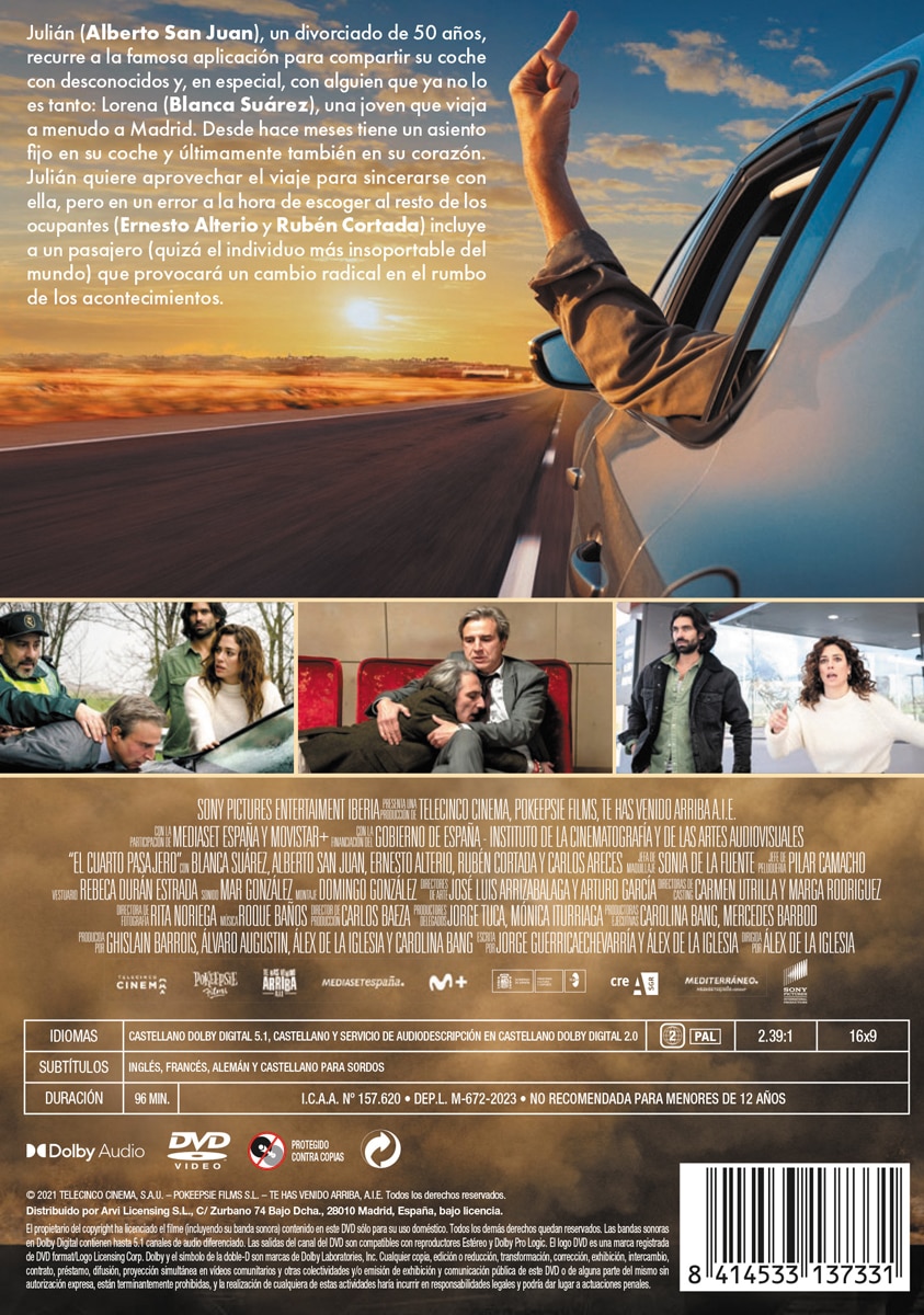 El cuarto pasajero (DVD) 2