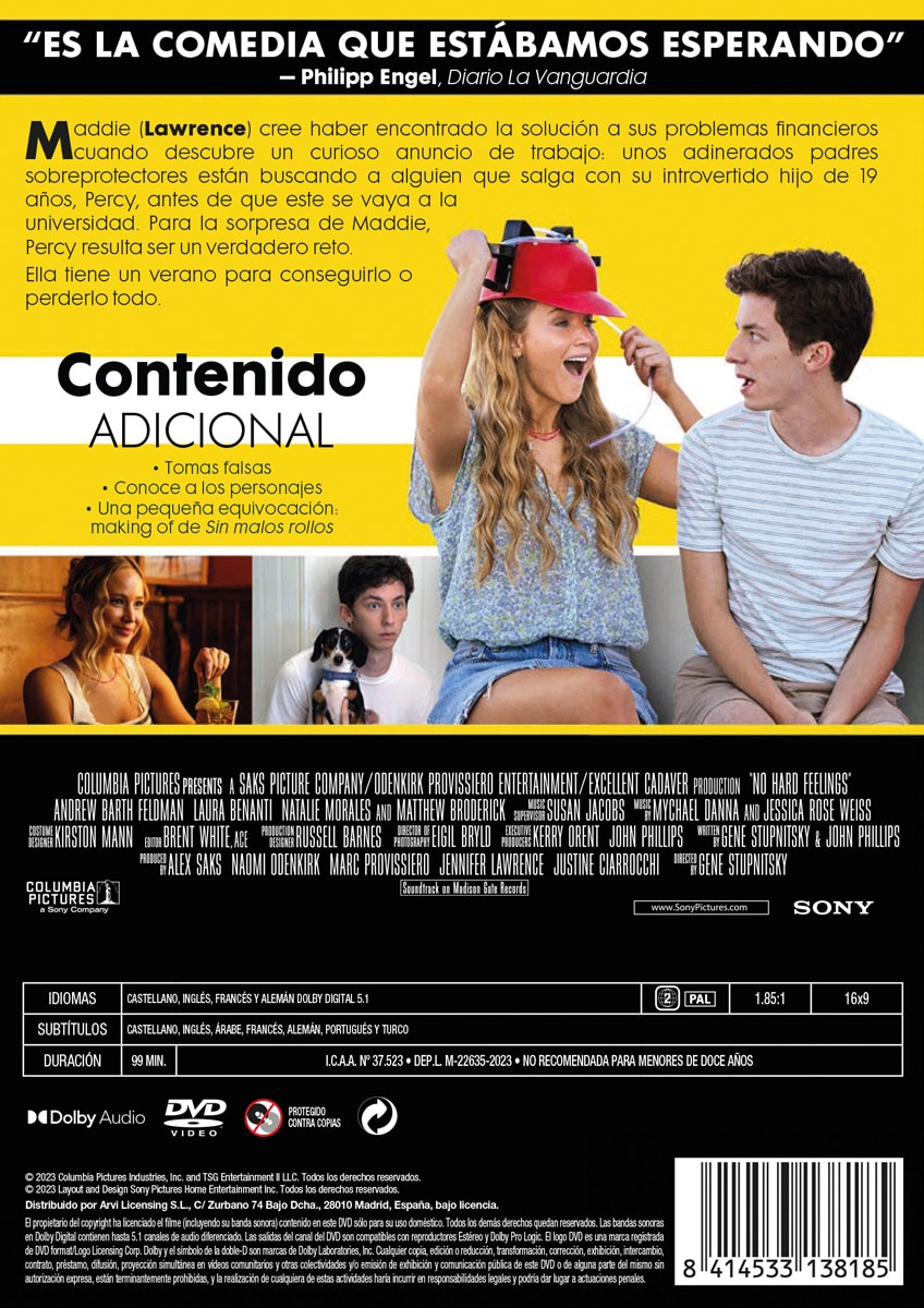 Sin malos rollos (DVD) 2