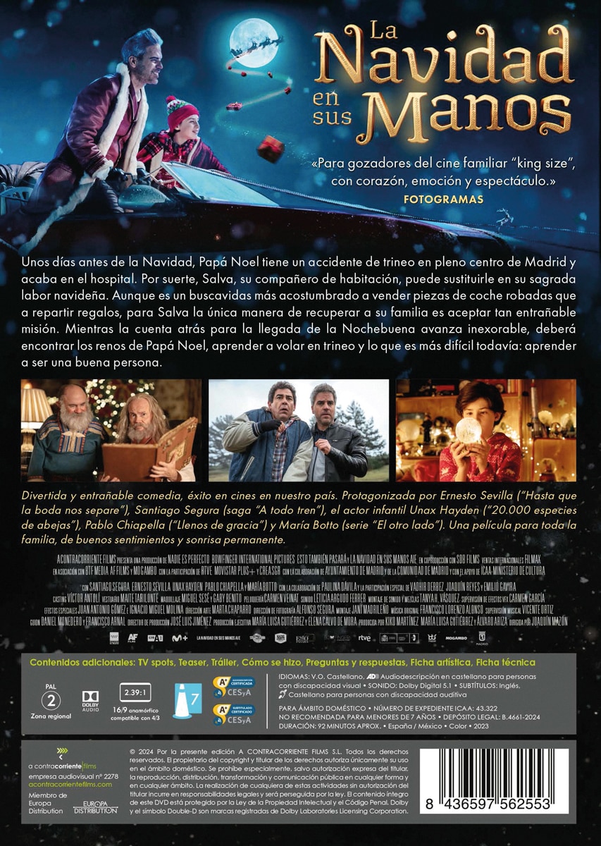 La navidad en sus manos (DVD) 3